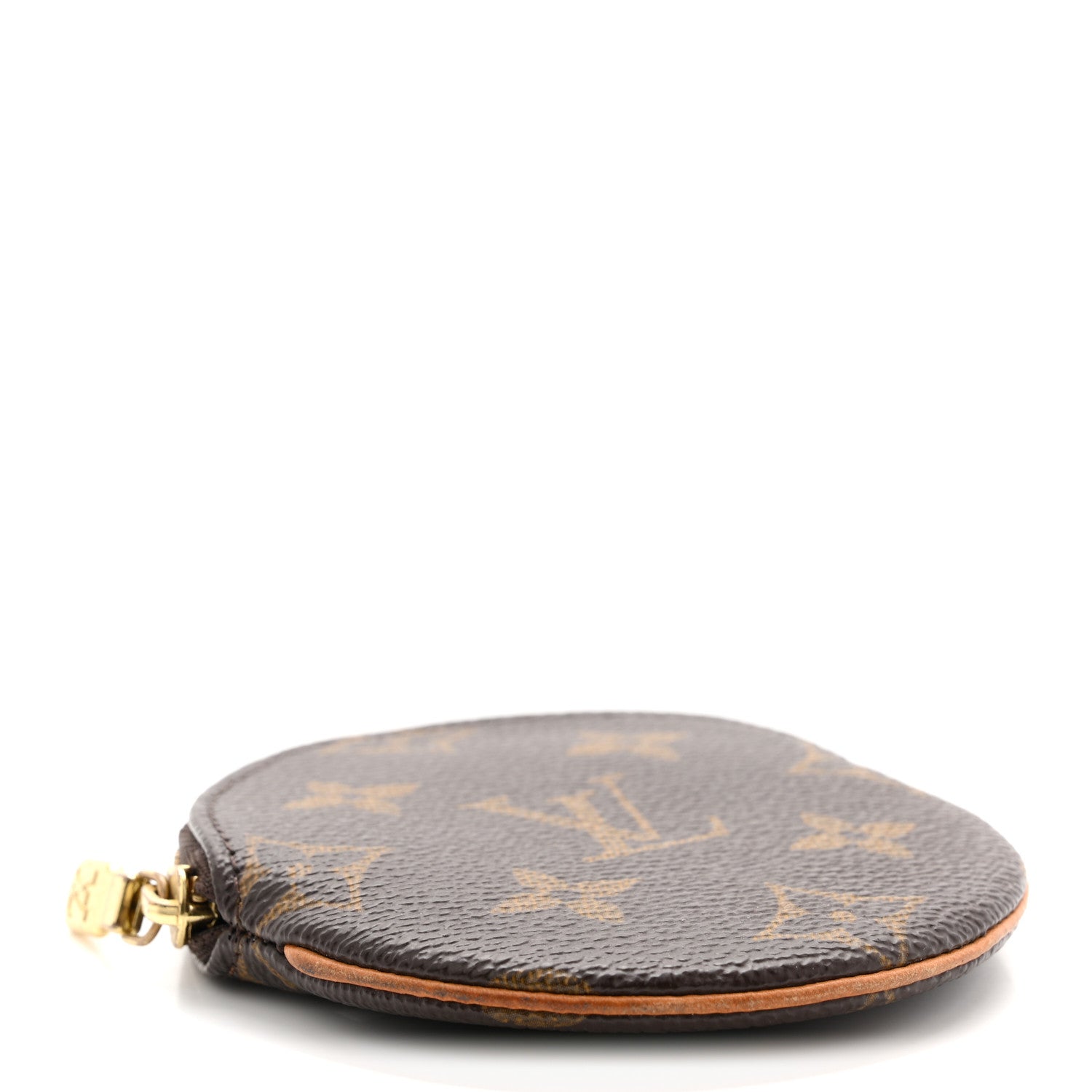 Monogram Round Coin Purse