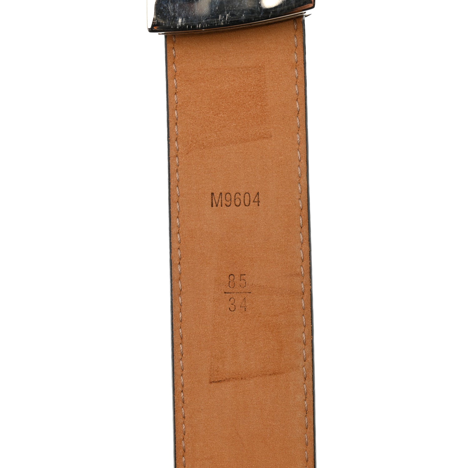 Epi 30mm LV Initiales Belt 85 34 Black