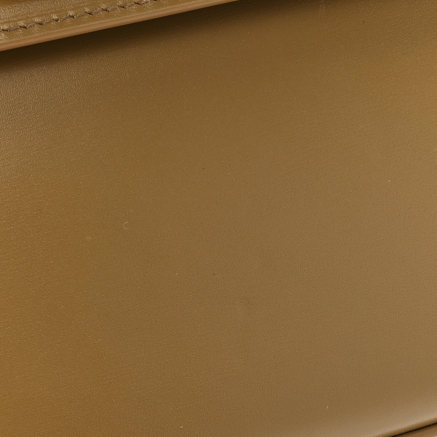 Smooth Calfskin Mini Manhattan Shoulder Bag Tabac Brown