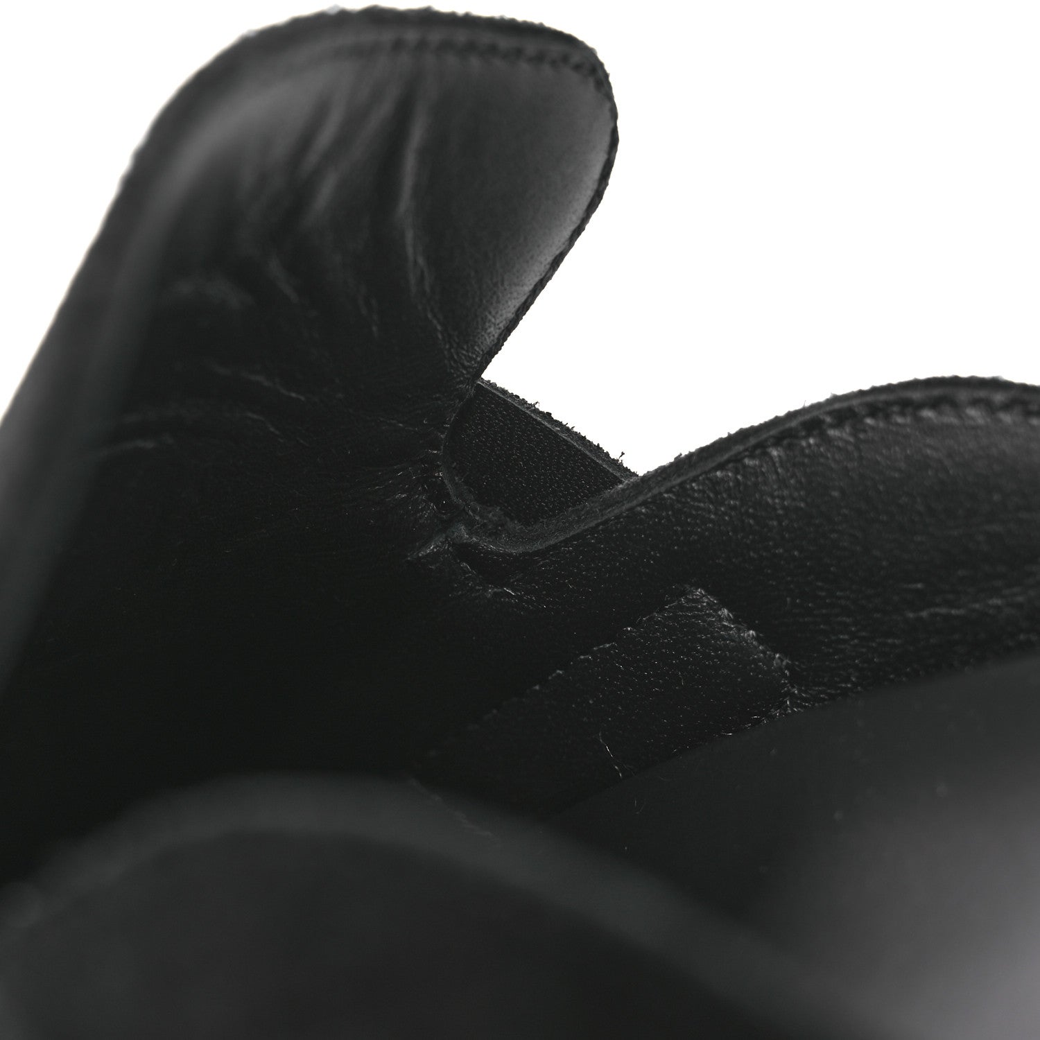 Suede Calfskin Go Mules 38.5 Black