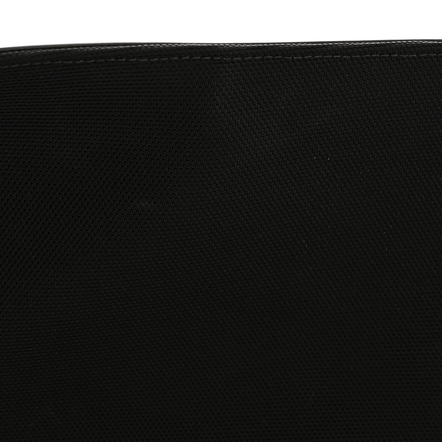 Techno Canvas Web Flap Messenger Bag Black
