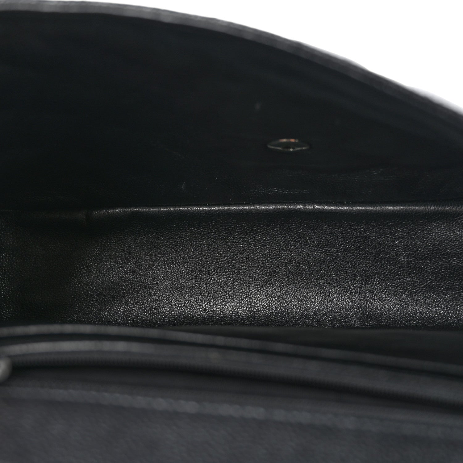 Caviar Quilted Jumbo Single Flap Black