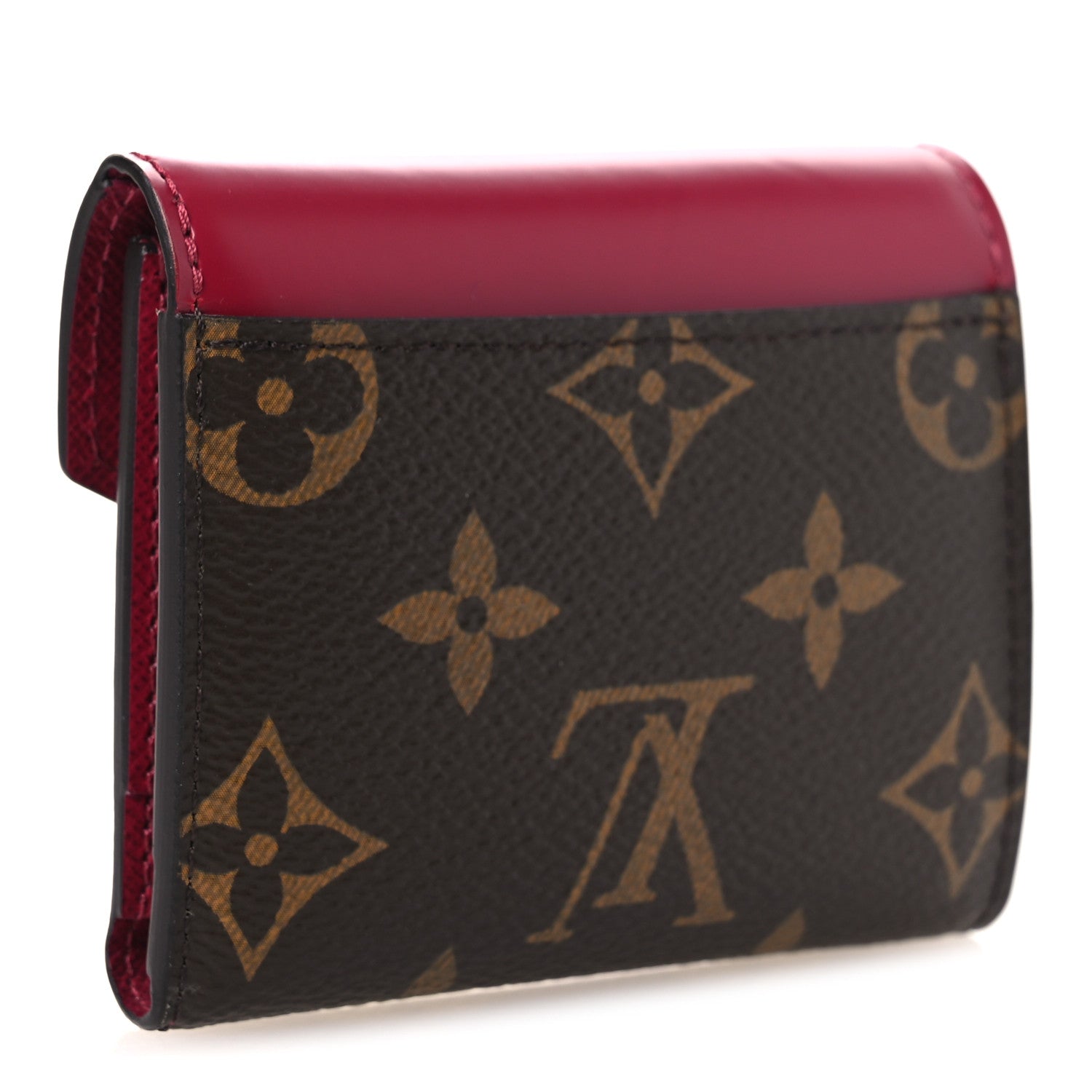 Monogram Zoe Wallet Fuchsia
