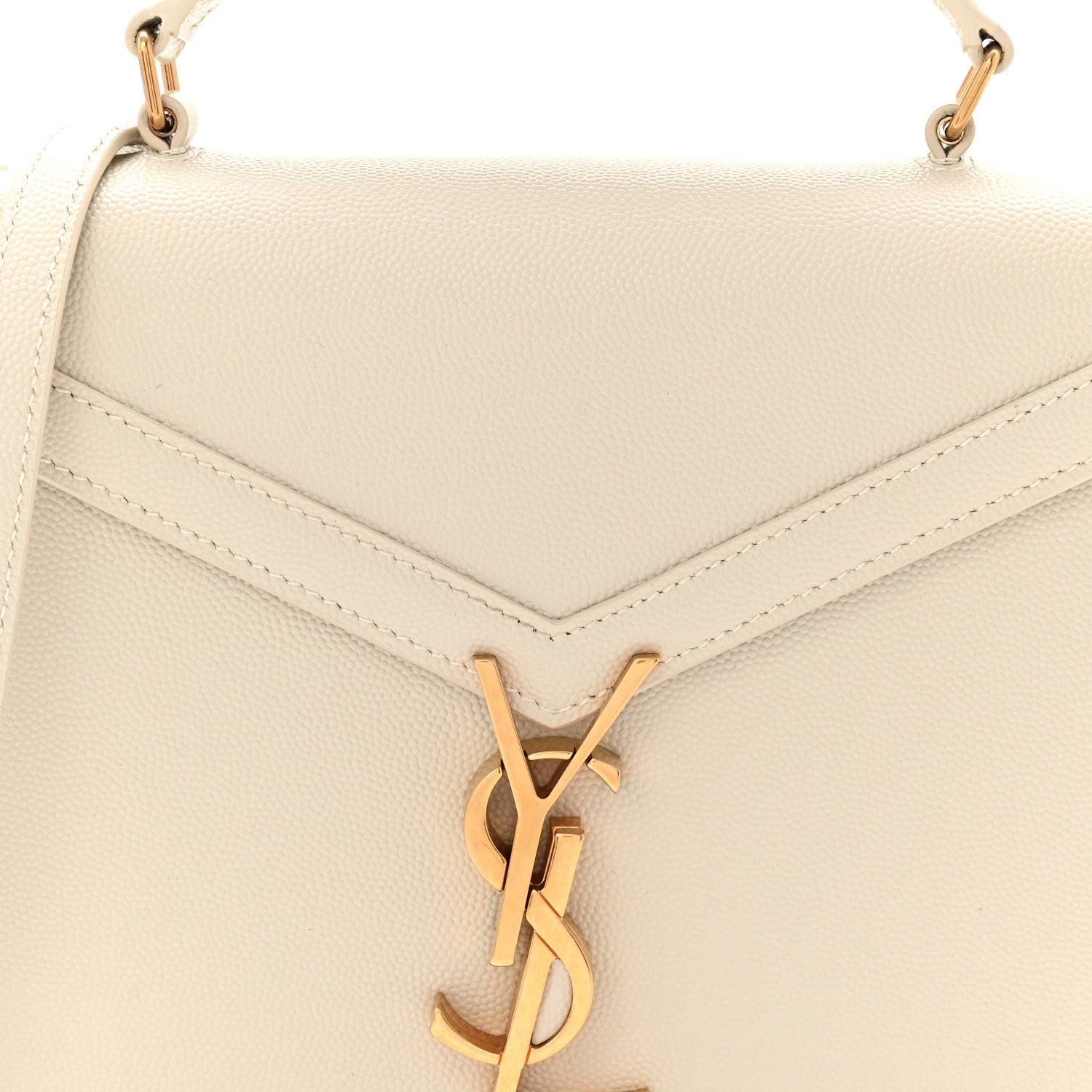 Grain de Poudre Mini Classic Monogram Cassandra Top Handle Vintage White