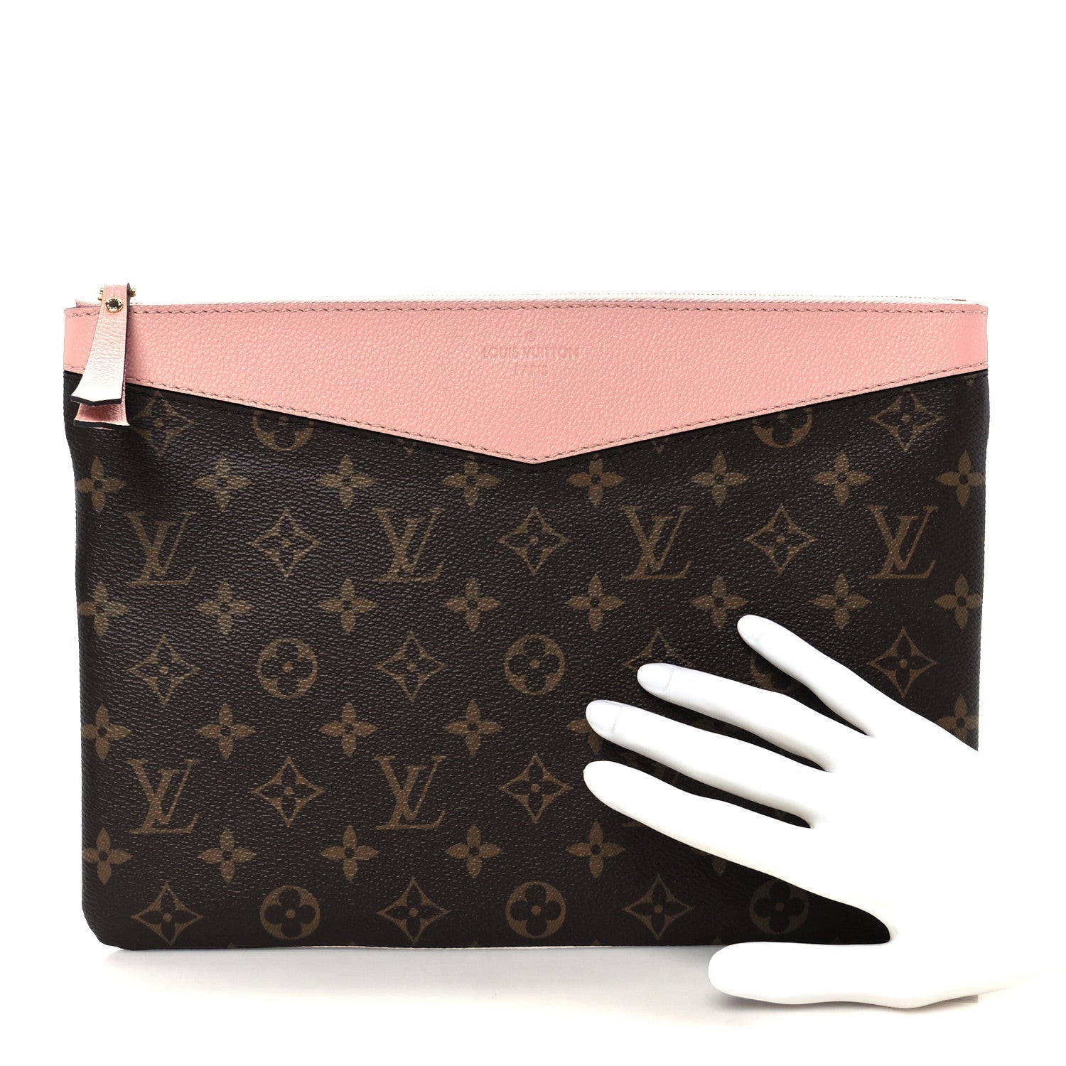 Monogram Daily Pouch Rose Poudre