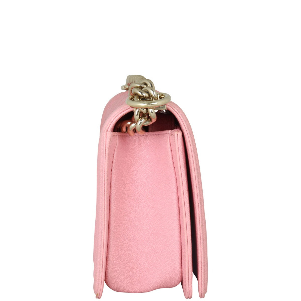 Chanel Boy Old Medium | Pink Caviar