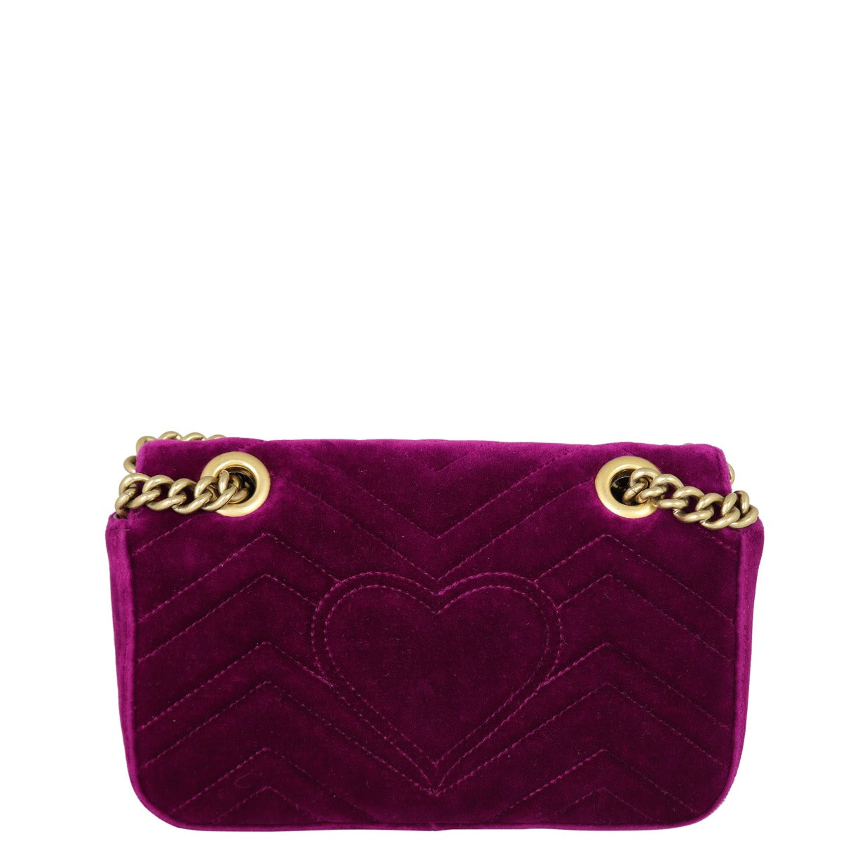 Gucci GG Marmont Mini Velvet Shoulder Bag