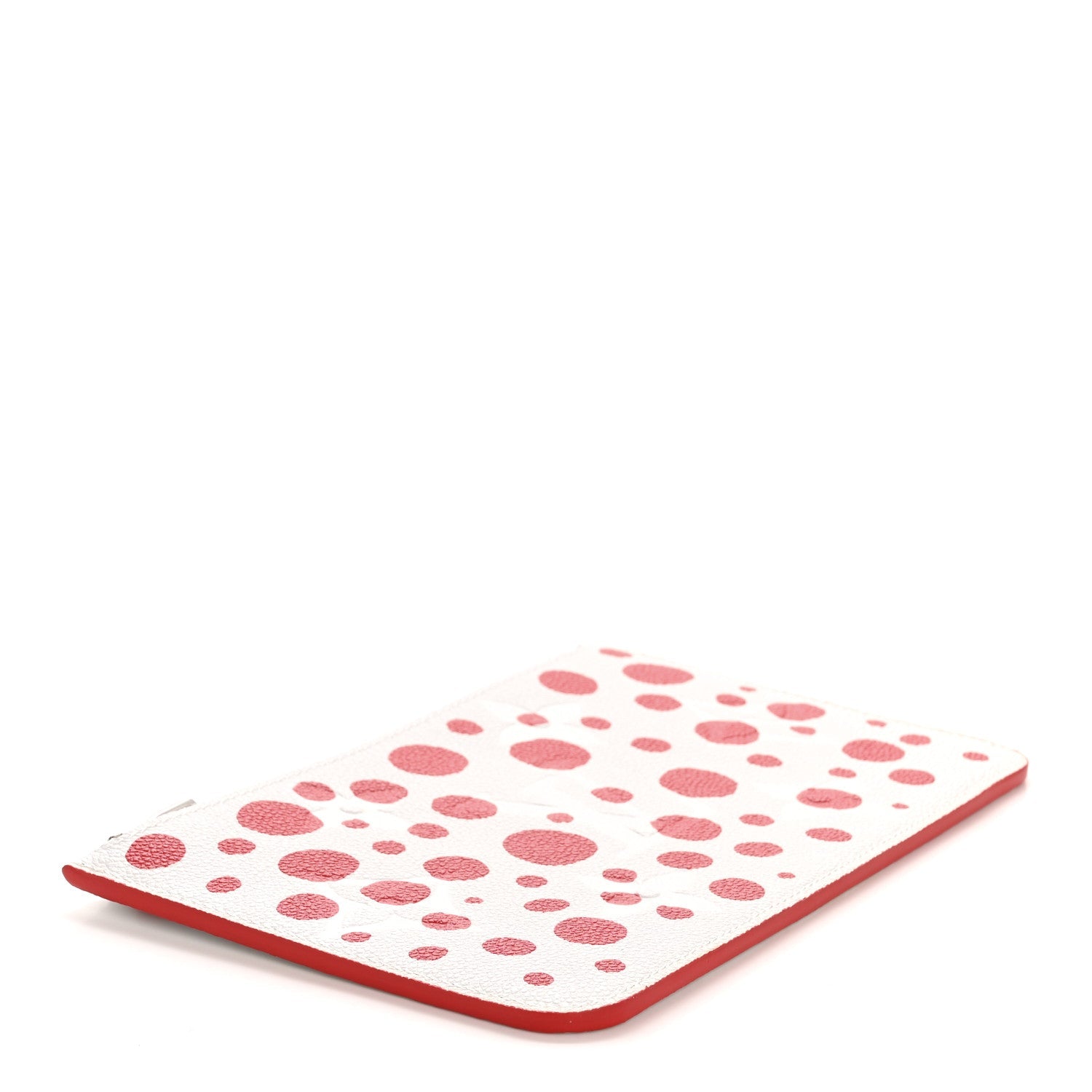 LV X YK Empreinte Infinity Dots Neverfull MM Pochette Rouge White