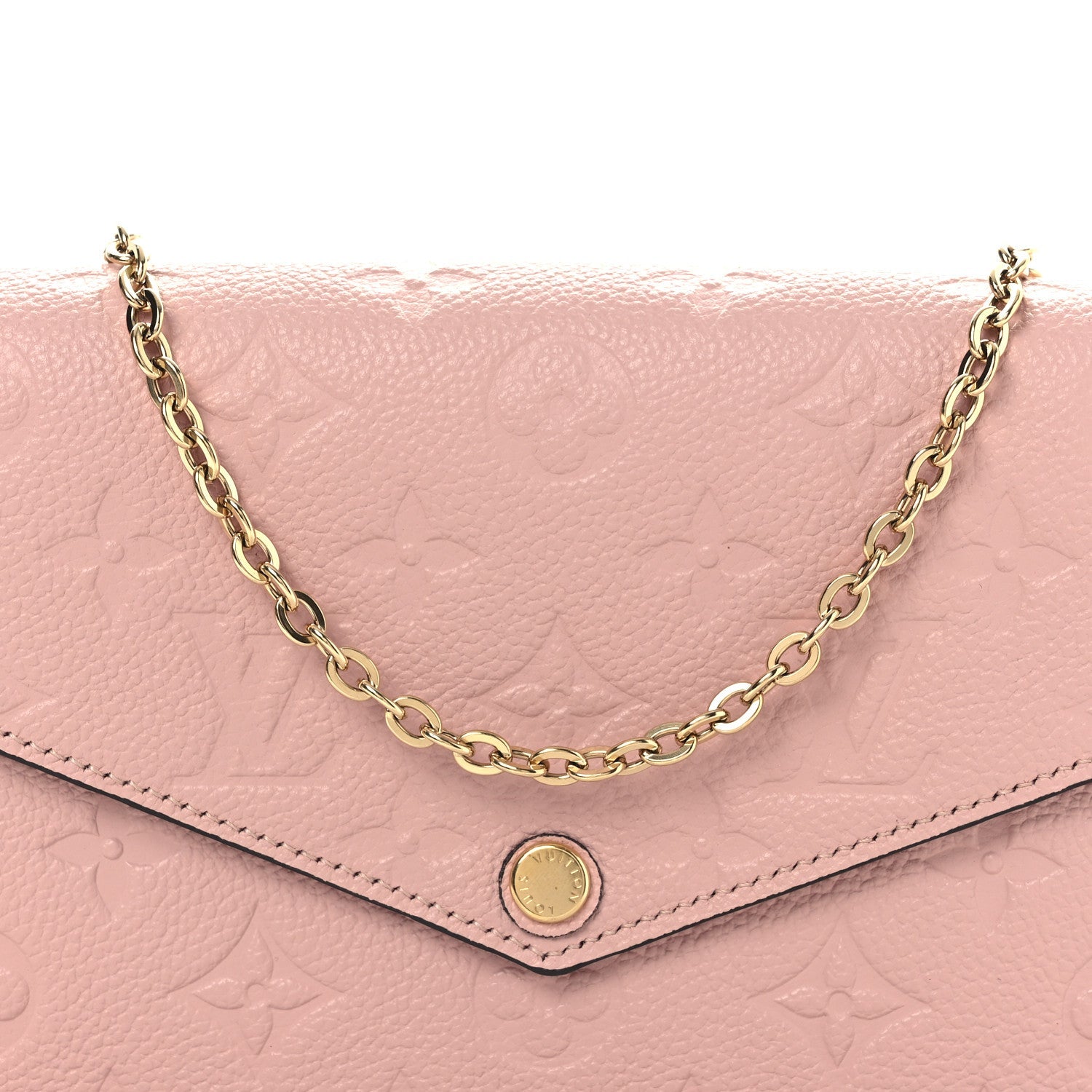 Empreinte Pochette Felicie Chain Wallet Rose Poudre
