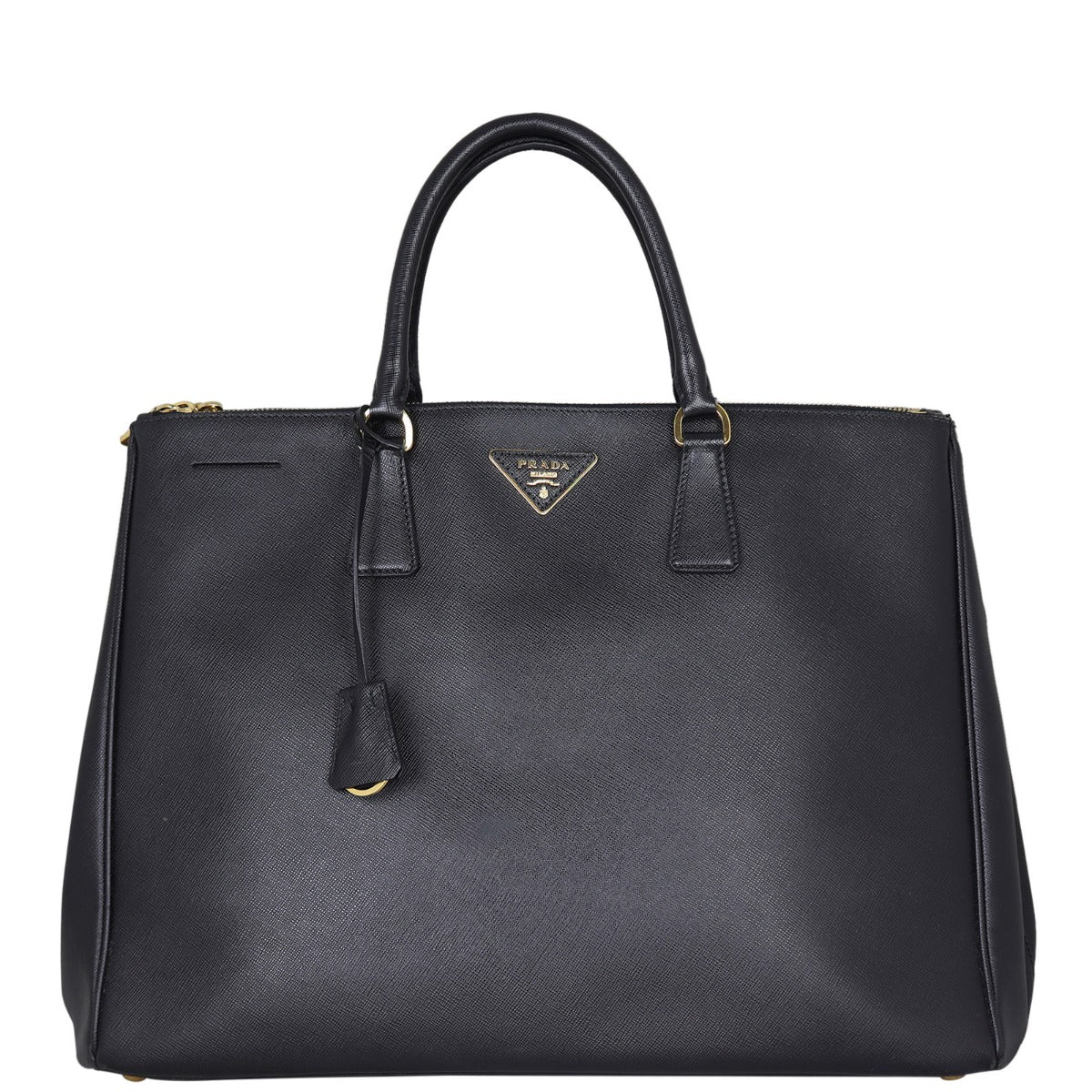 Prada Saffiano Lux Galleria Double Zip Tote Extra Large