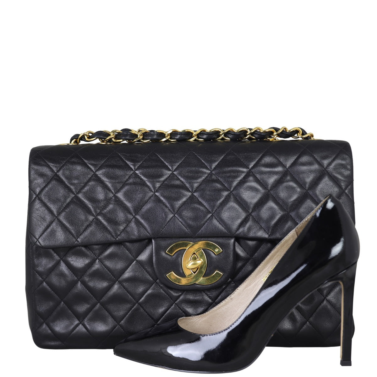 Chanel Maxi Jumbo XL Single Flap Bag | Lambskin
