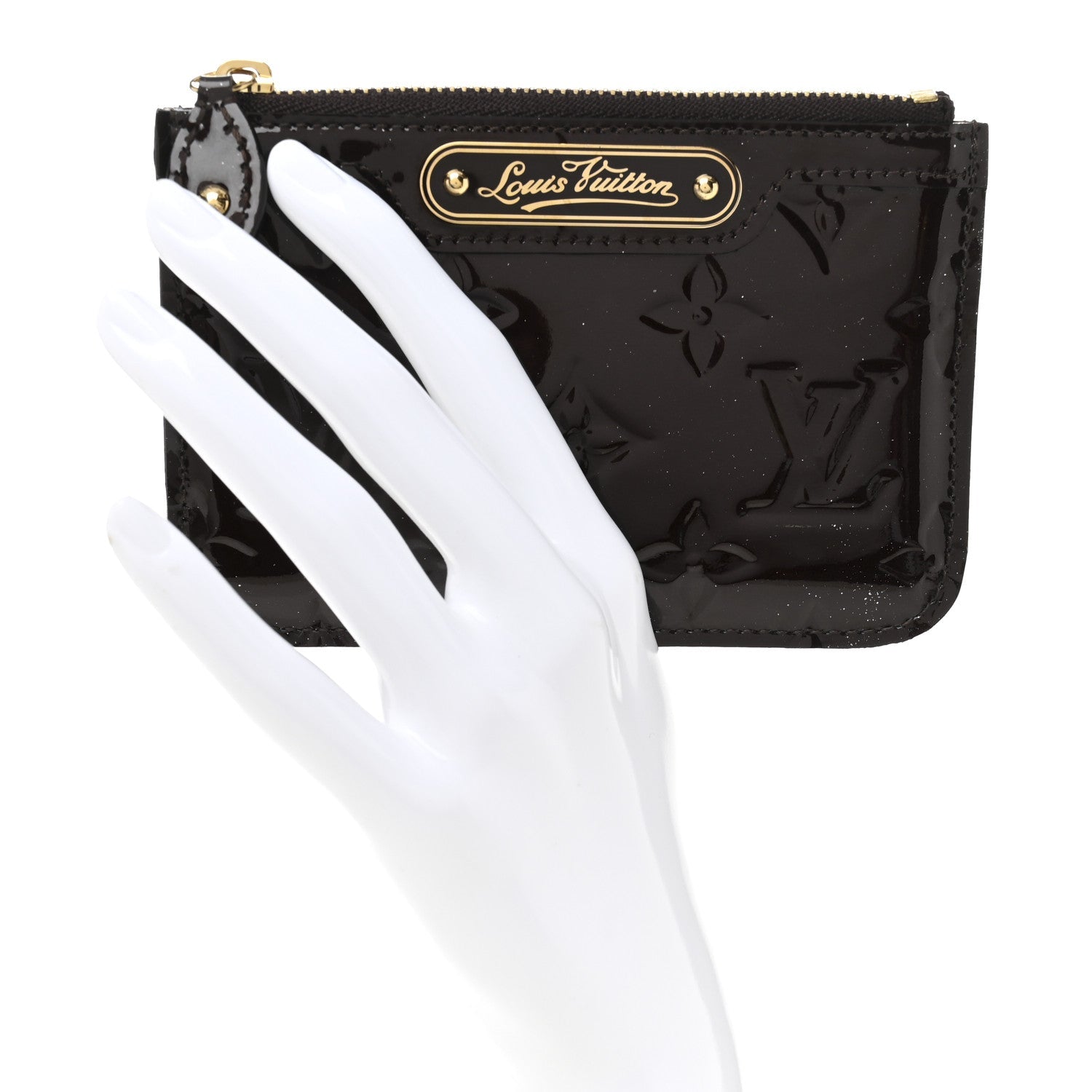 Vernis Key Pouch Amarante