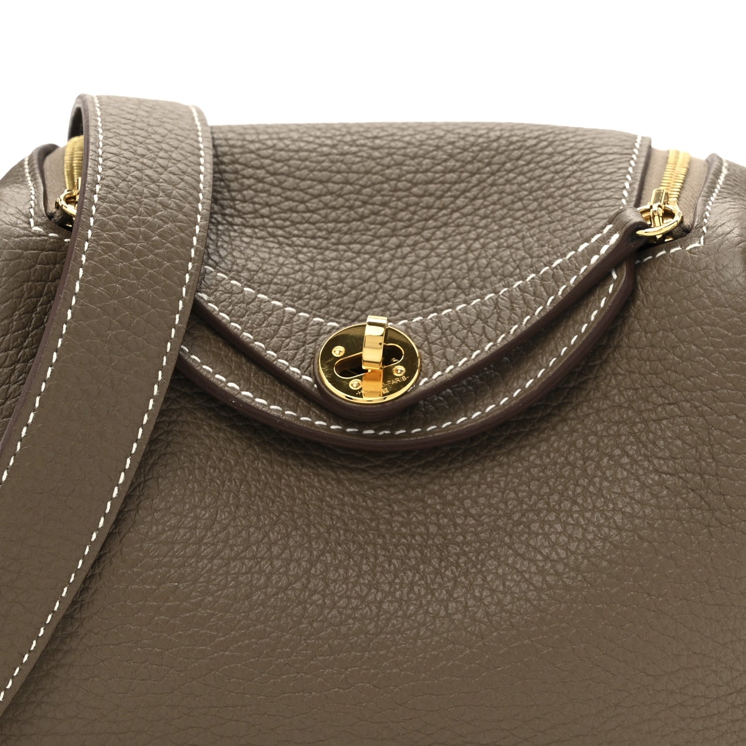 Taurillon Clemence Mini Lindy 20 Etoupe