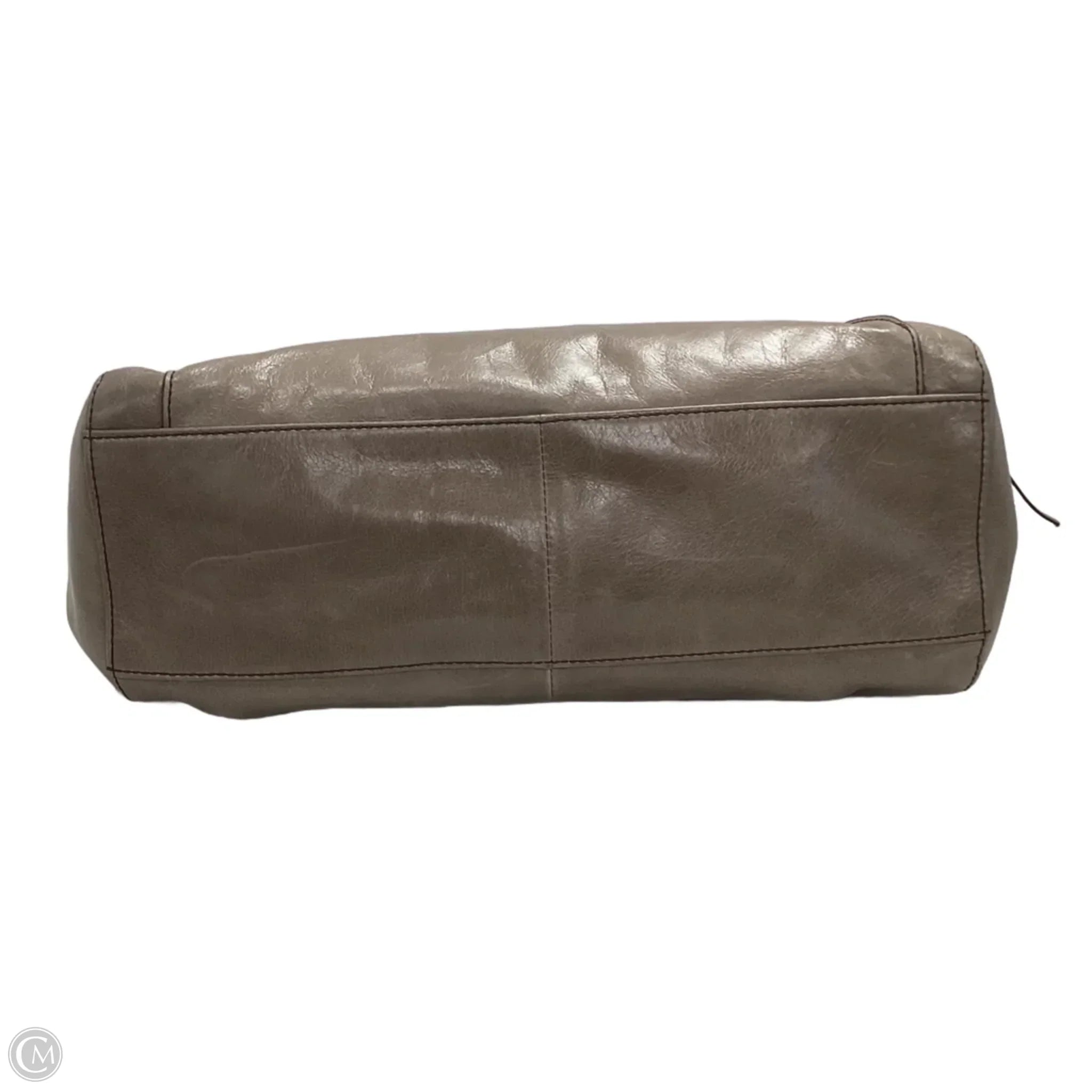 Handbag Leather By Hobo Intl, Size: Medium