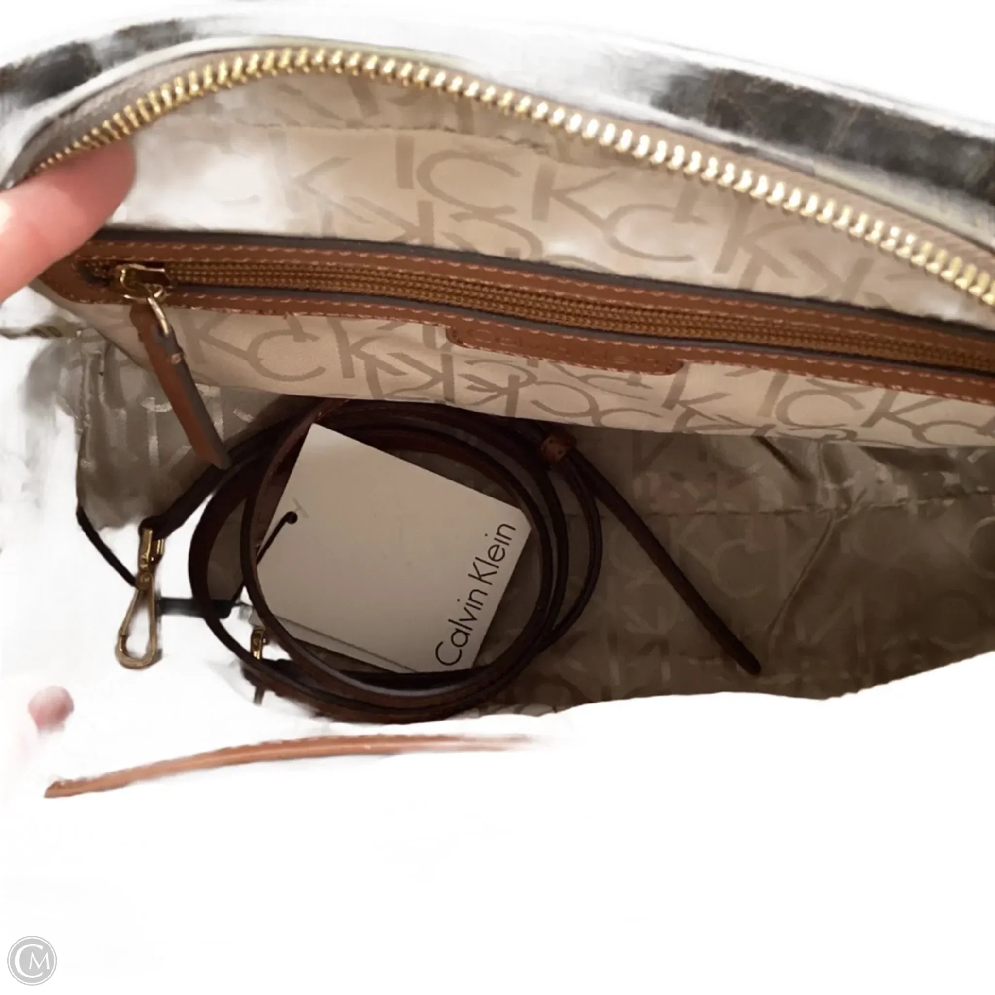 Handbag By Calvin Klein, Size: Medium