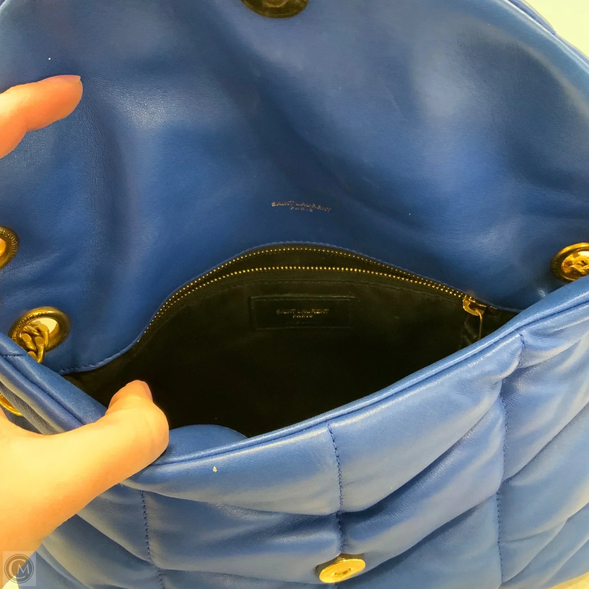 Handbag Luxury Designer By Yves Saint Laurent, Size: Medium