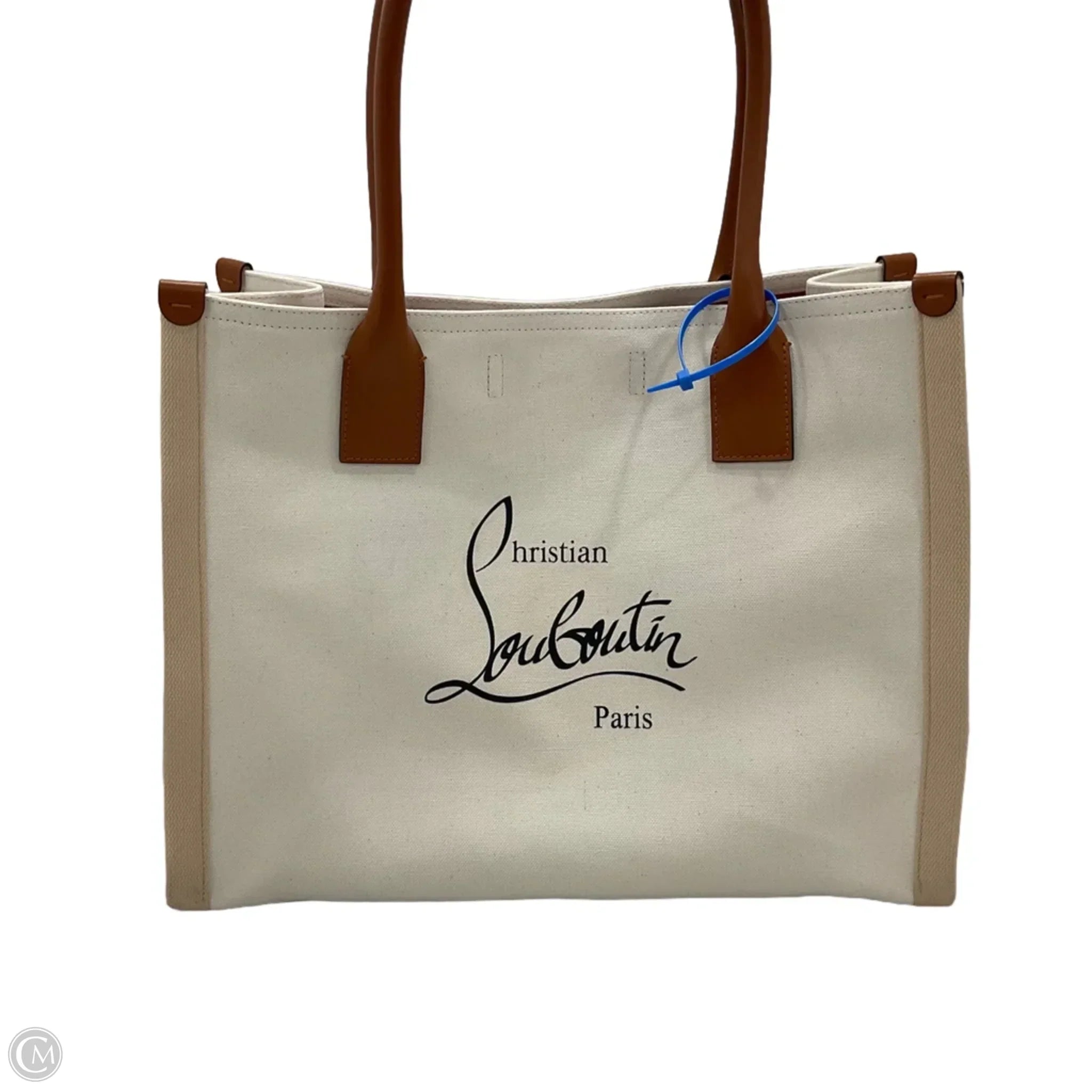 Tote Luxury Designer By Christian Louboutin, Size: Large