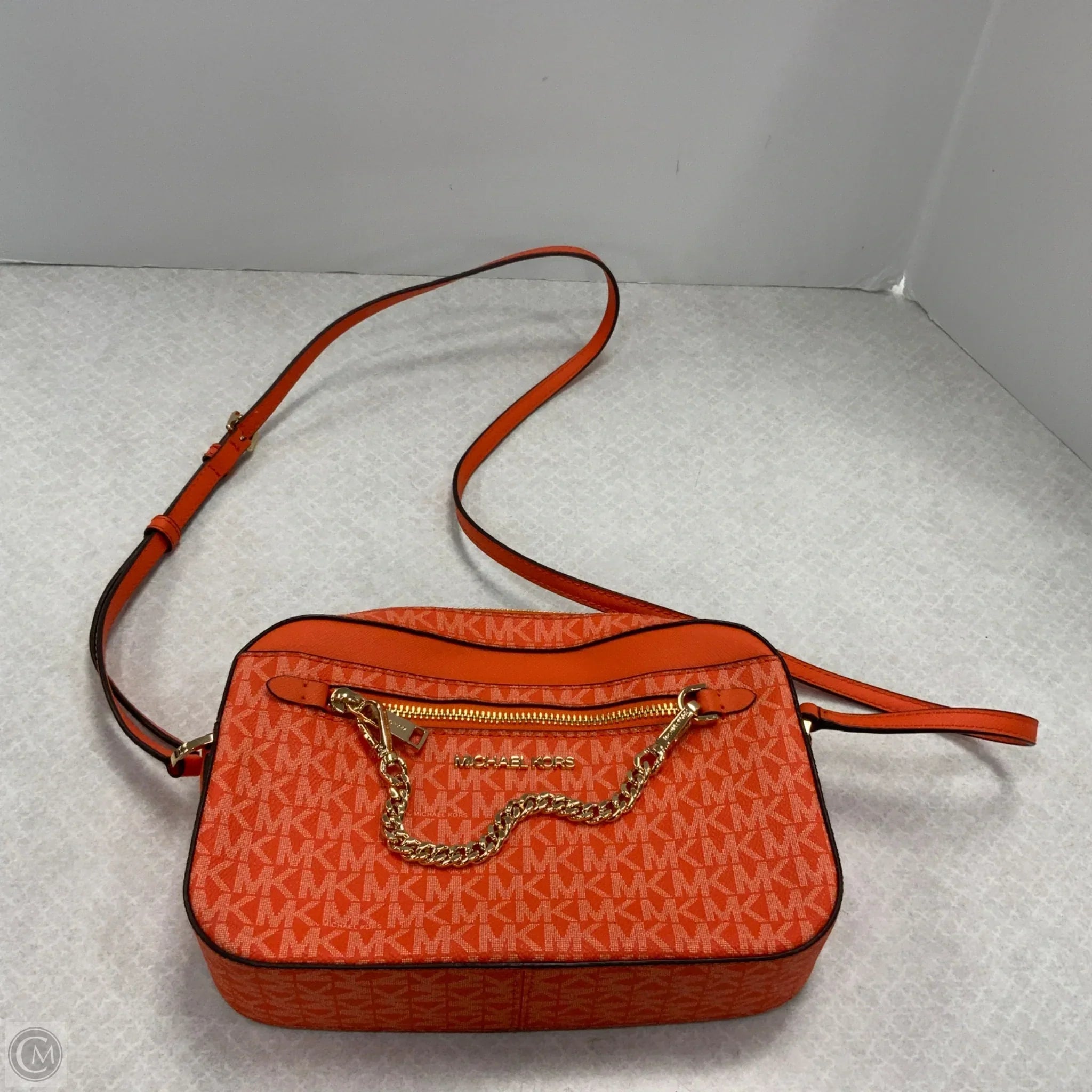 Crossbody Designer By Michael Kors, Size: Medium