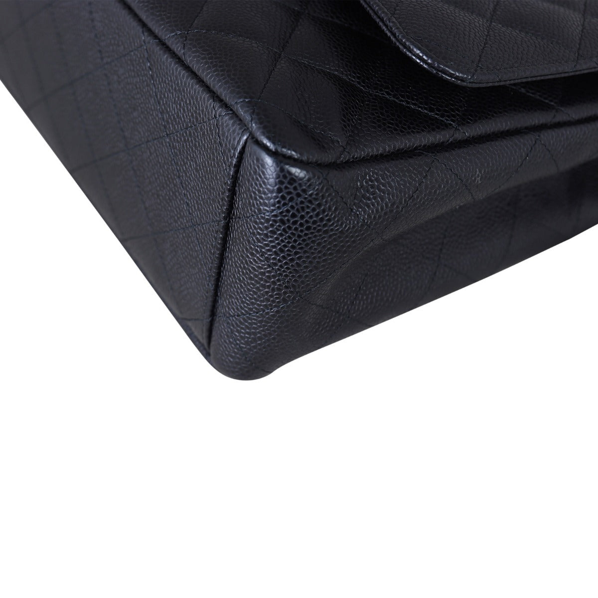 Chanel Classic Double Flap Maxi | Black Caviar