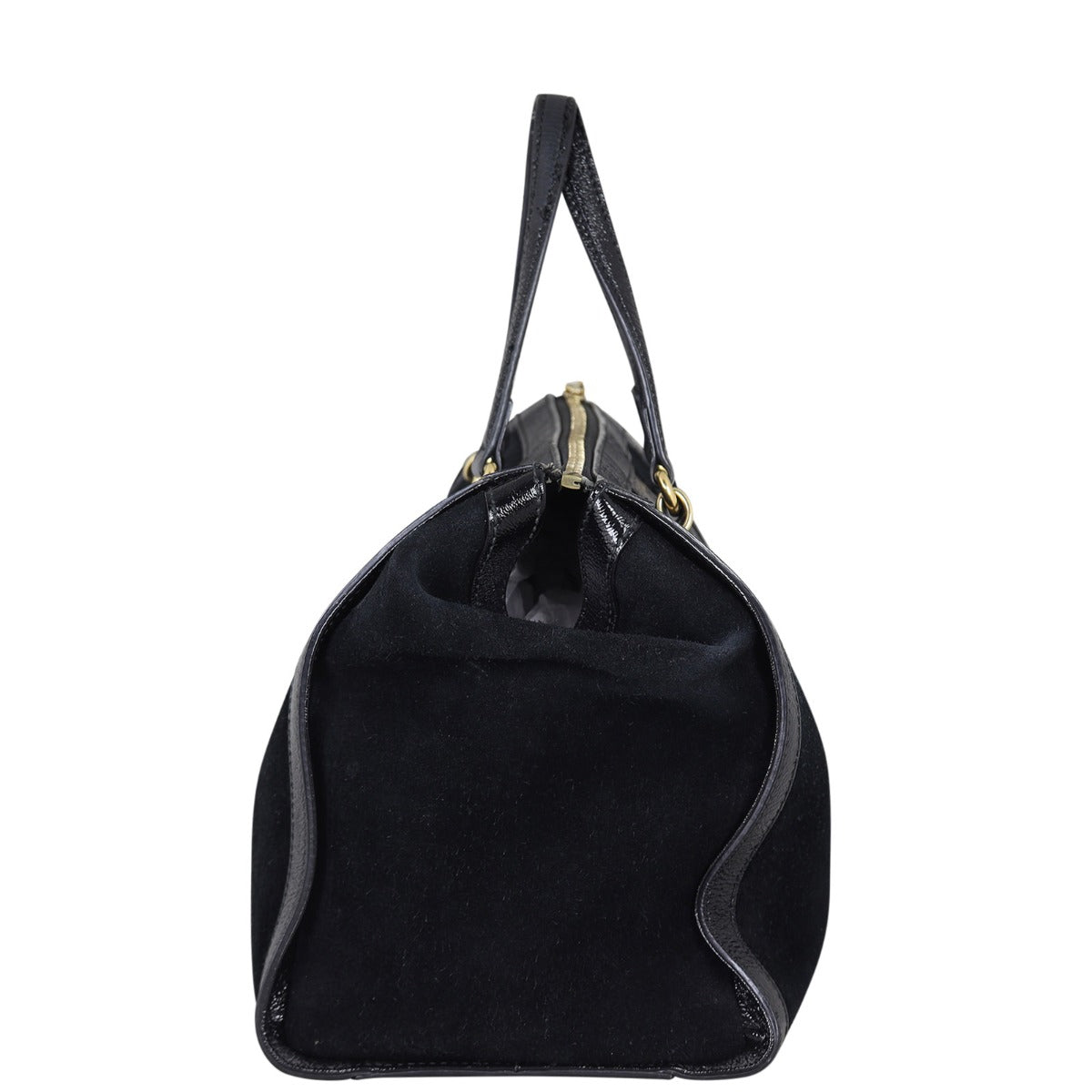 Gucci Ophidia Suede Boston Bag