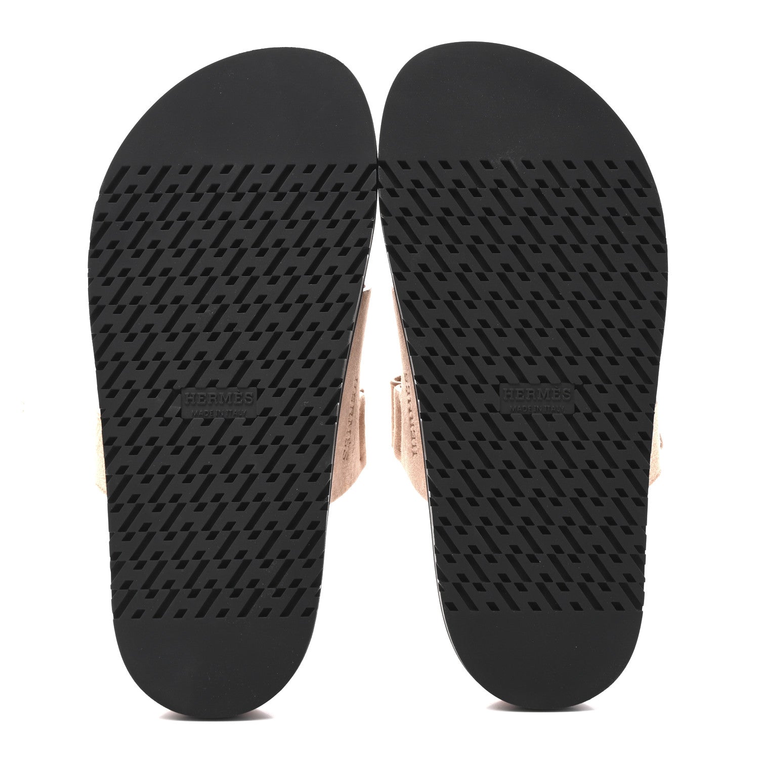 Suede Goatskin Womens Chypre Sandals 36 Nude