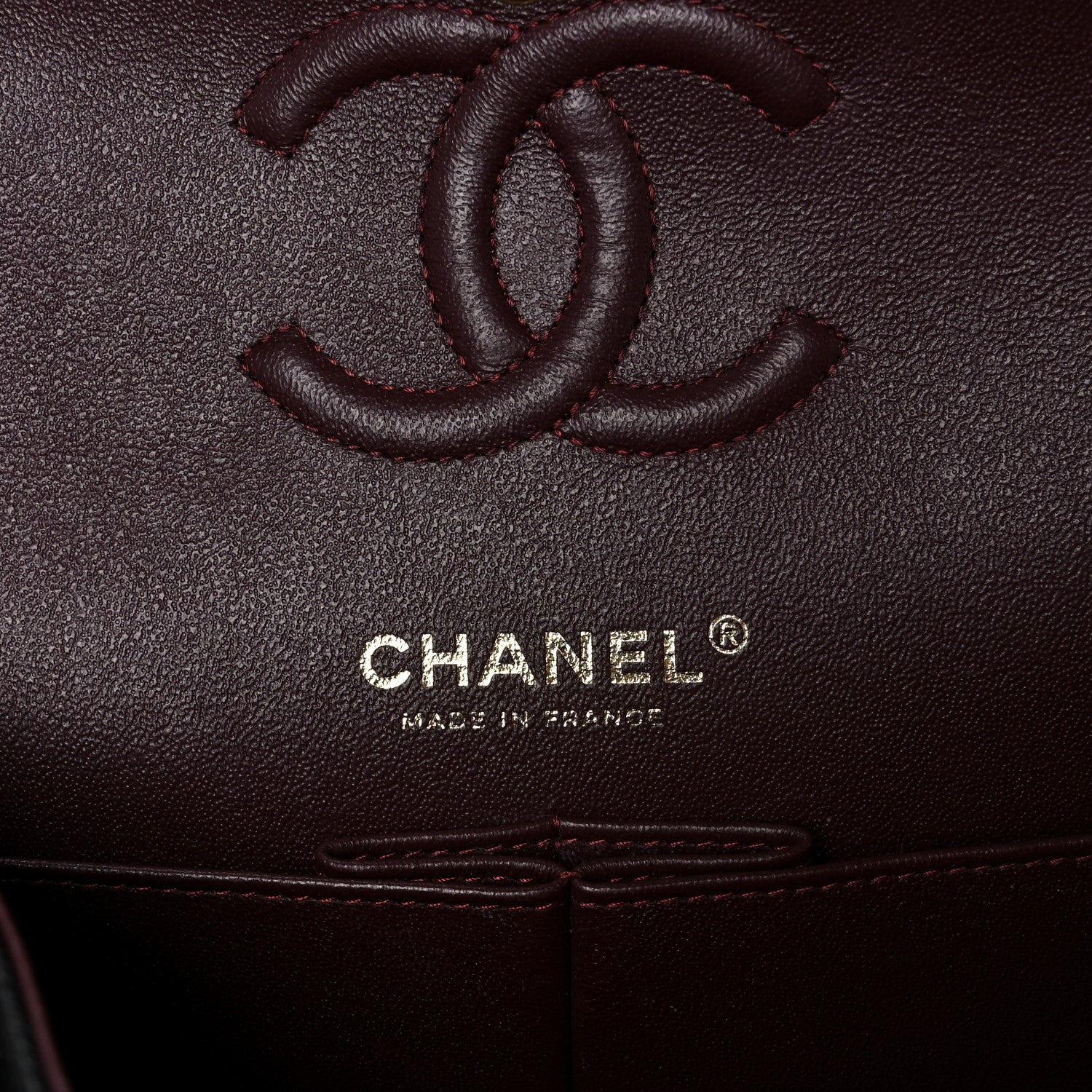 Caviar Quilted Small Double Flap Black