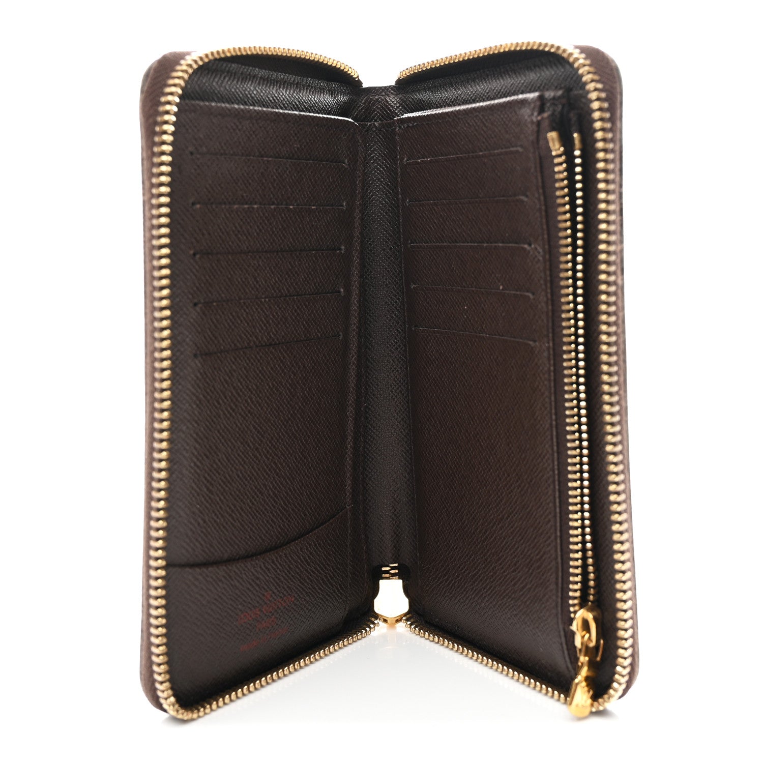 Damier Ebene Zippy Compact Wallet