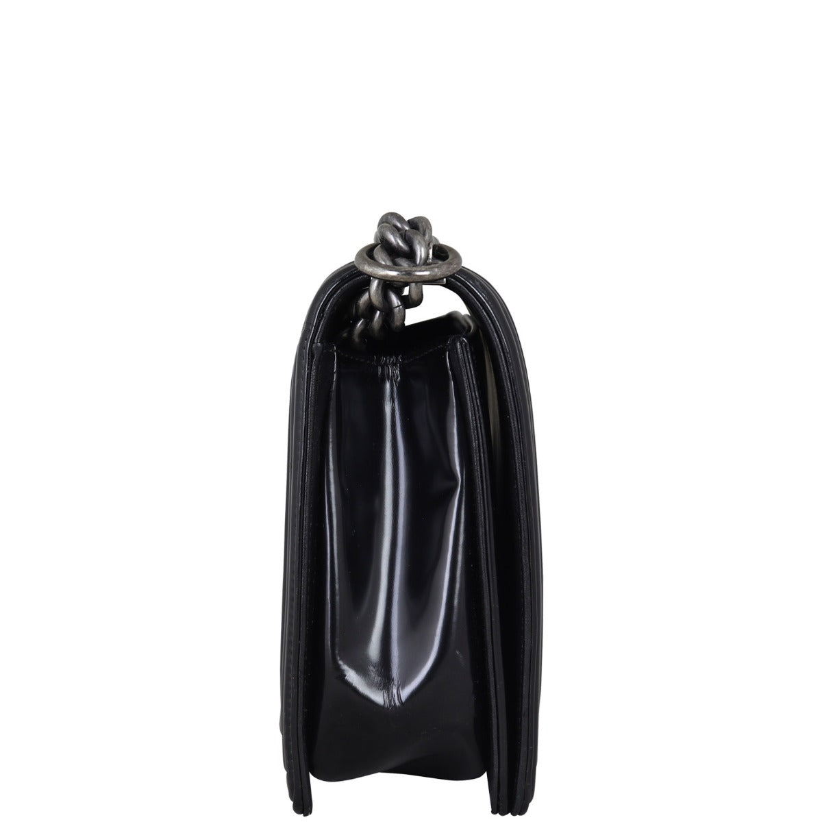 Chanel Boy Old Medium Glazed | Silver Hardware