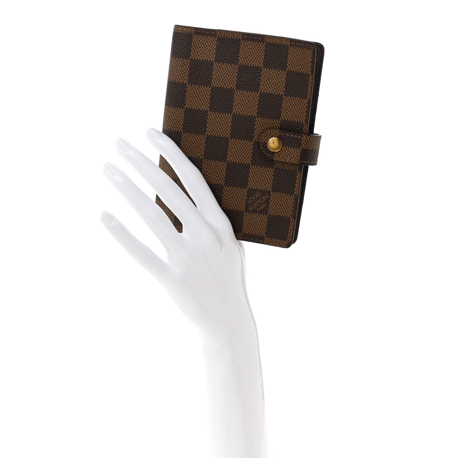 Damier Ebene Small Ring Agenda Cover