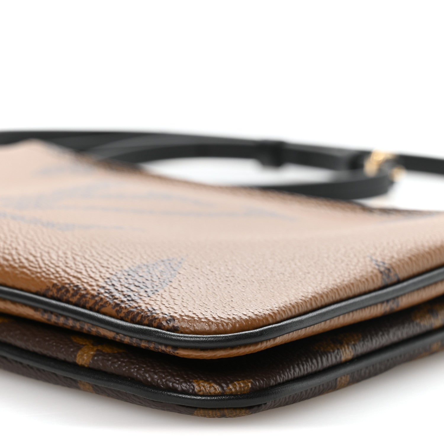 Reverse Monogram Giant Double Zip Pochette