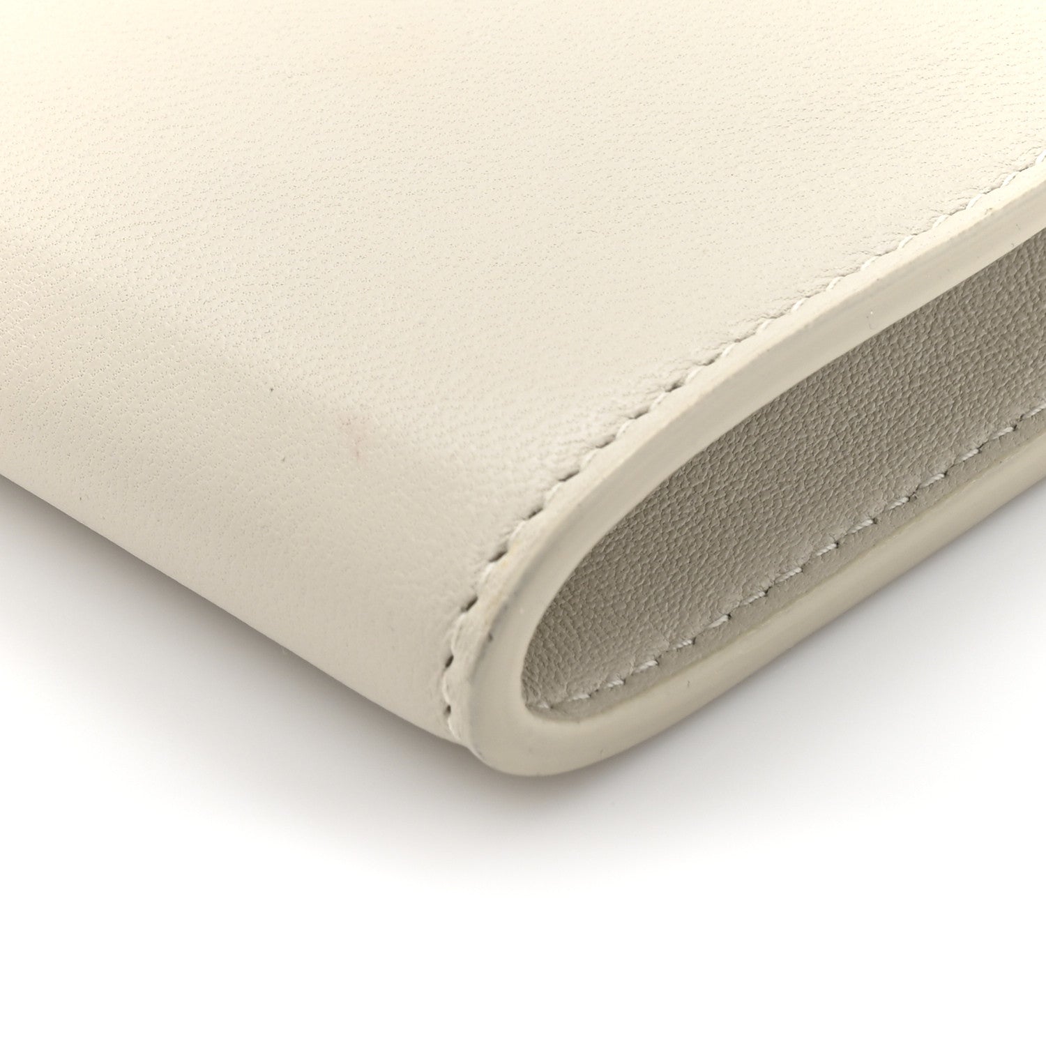 Nappa Monogram Cassandre Flap Pouch Crema Soft