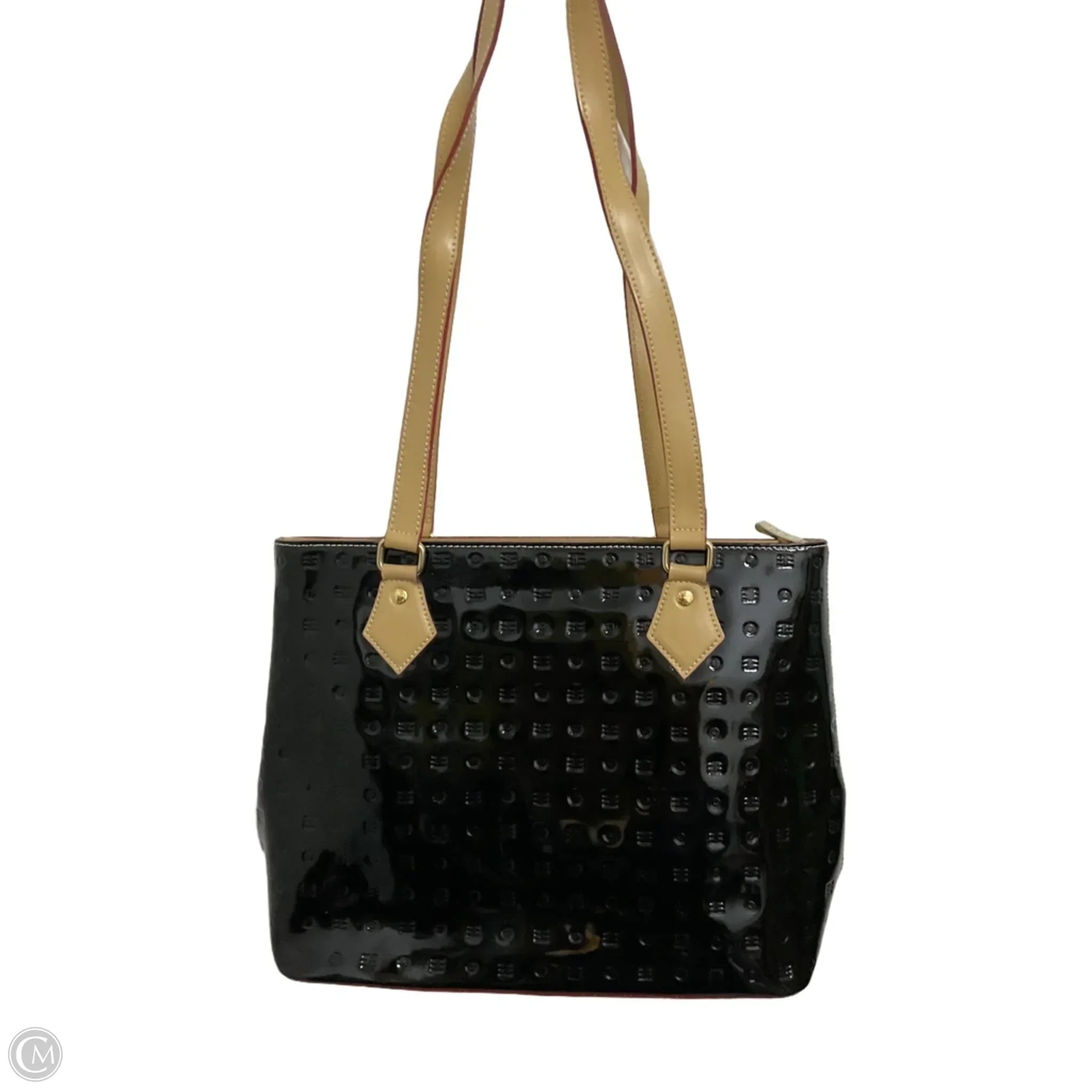 Handbag Leather By Clothes Mentor, Size: Large