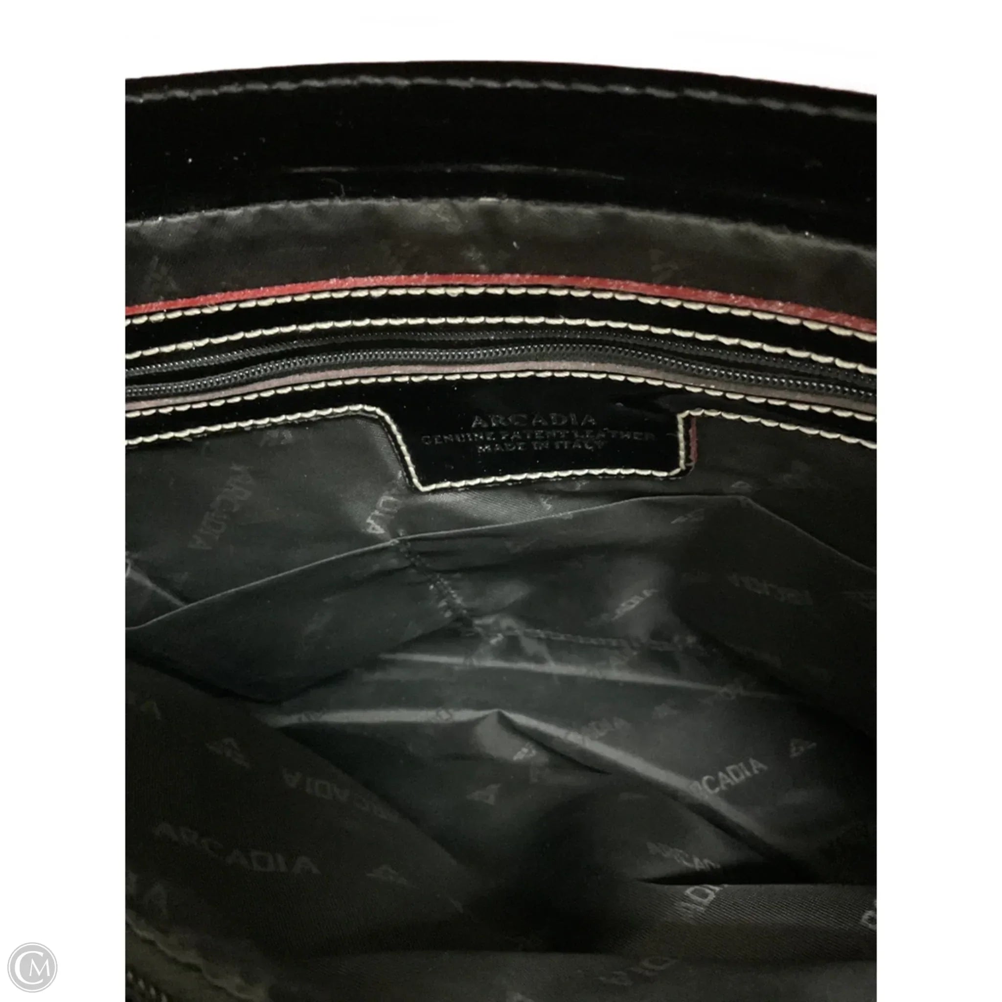 Handbag Leather By Clothes Mentor, Size: Large