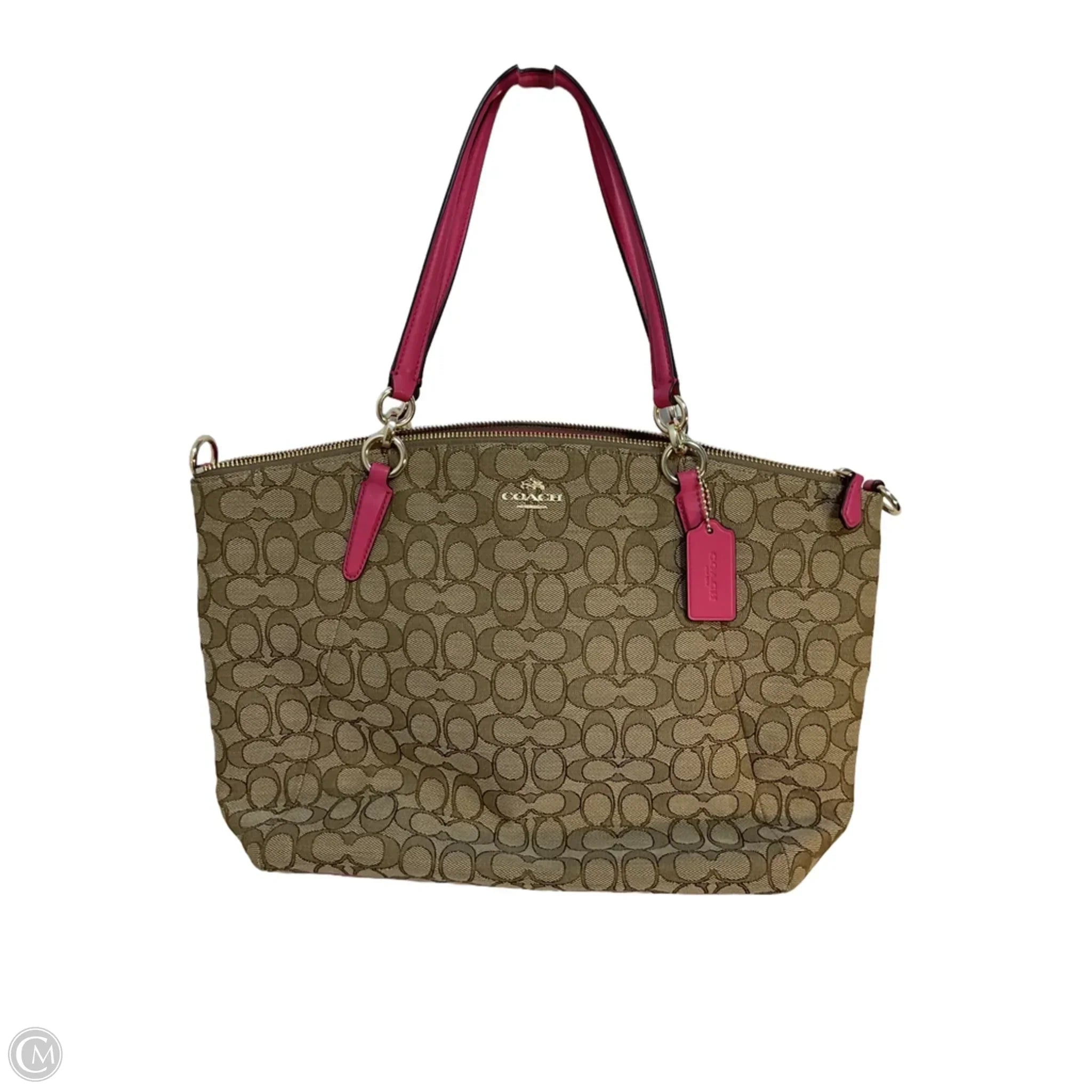 Crossbody Designer By Coach, Size: Large