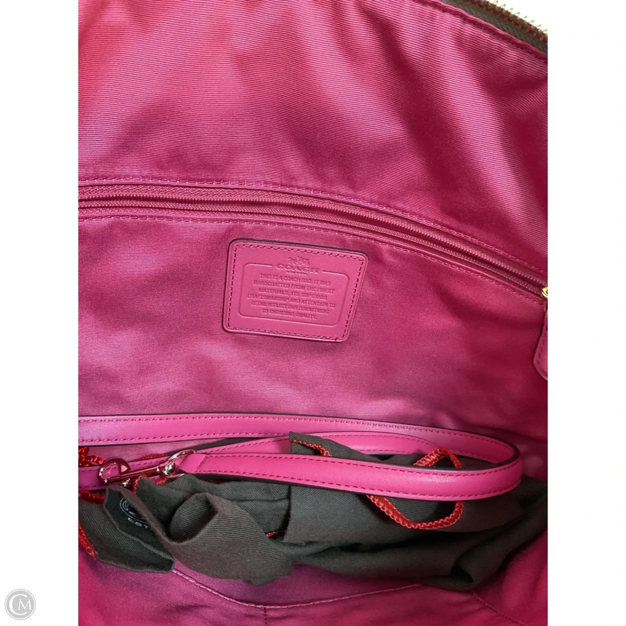 Crossbody Designer By Coach, Size: Large