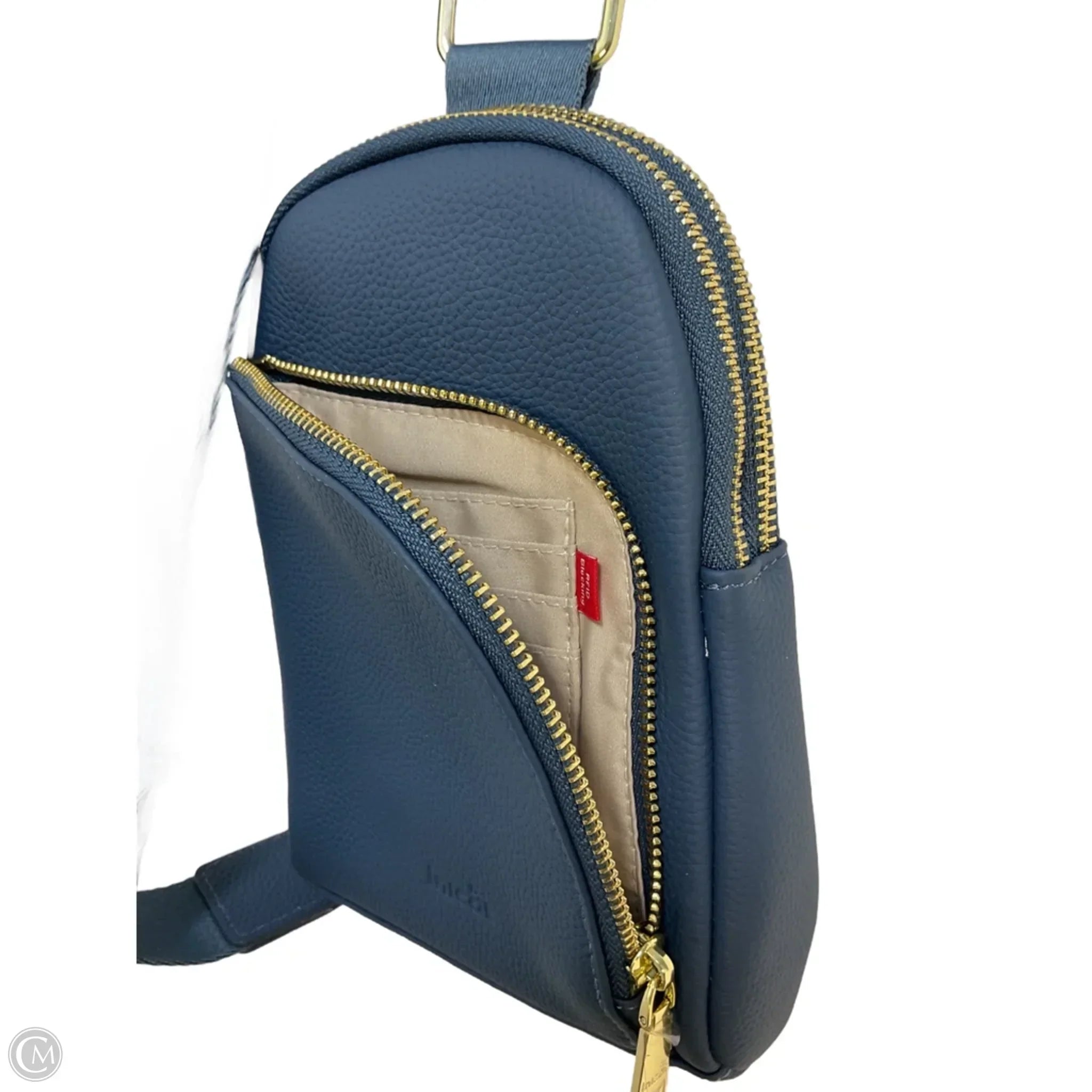 Crossbody Leather By Clothes Mentor, Size: Medium