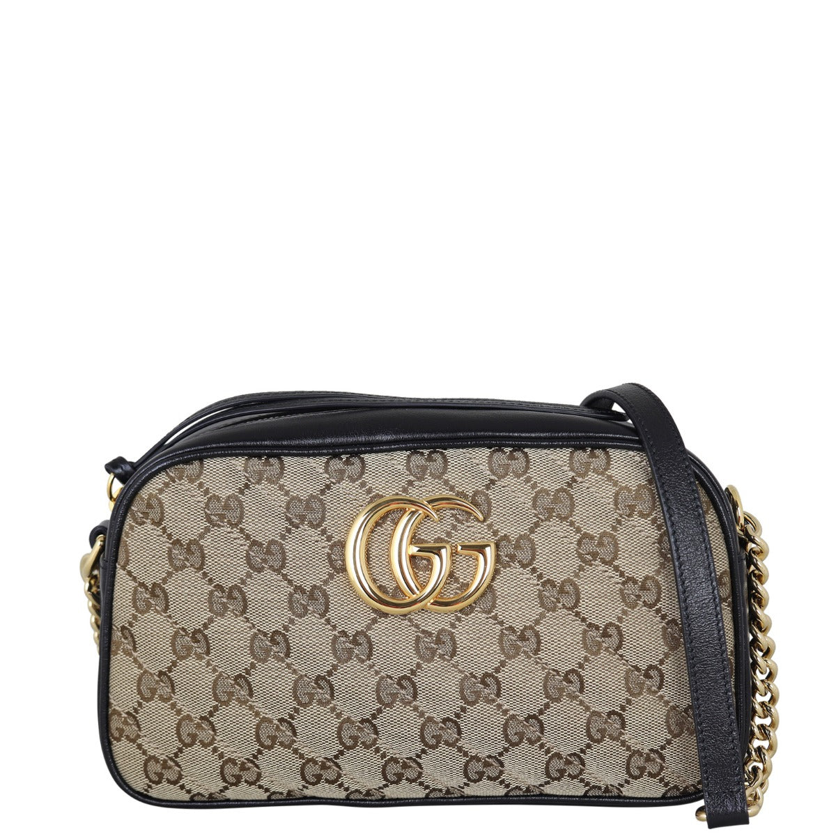Gucci GG Canvas Marmont Small Camera Bag