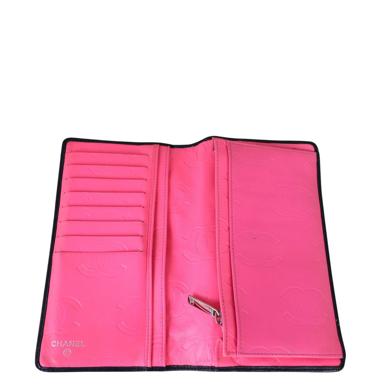 Chanel Ligne Cambon Yen Wallet | Black