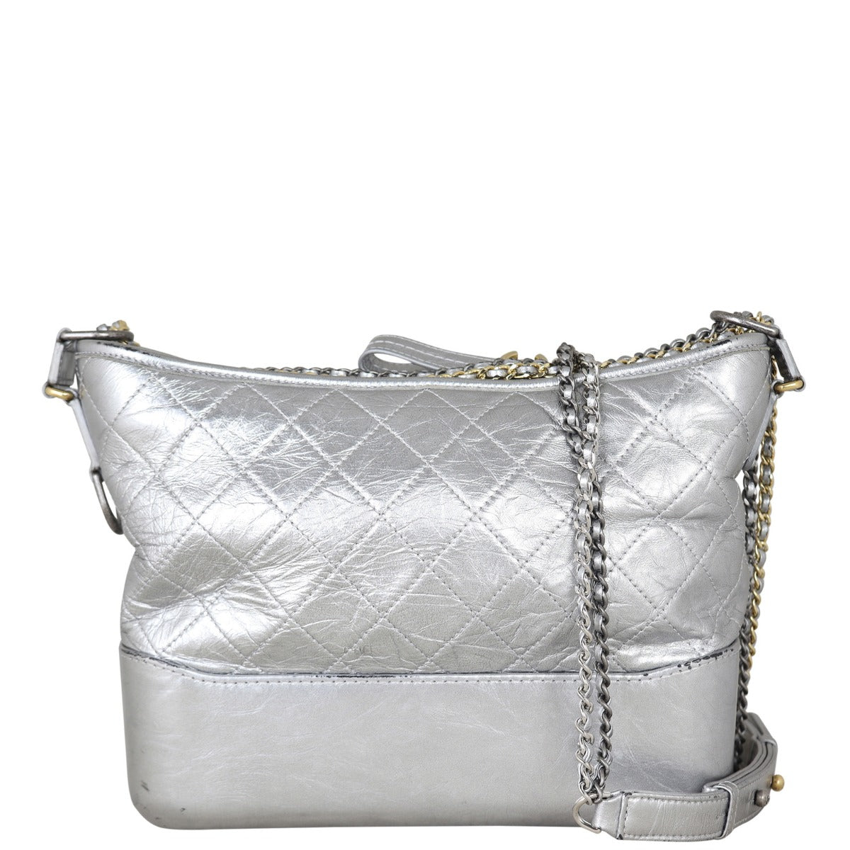 Chanel Gabrielle Hobo Large | Silver