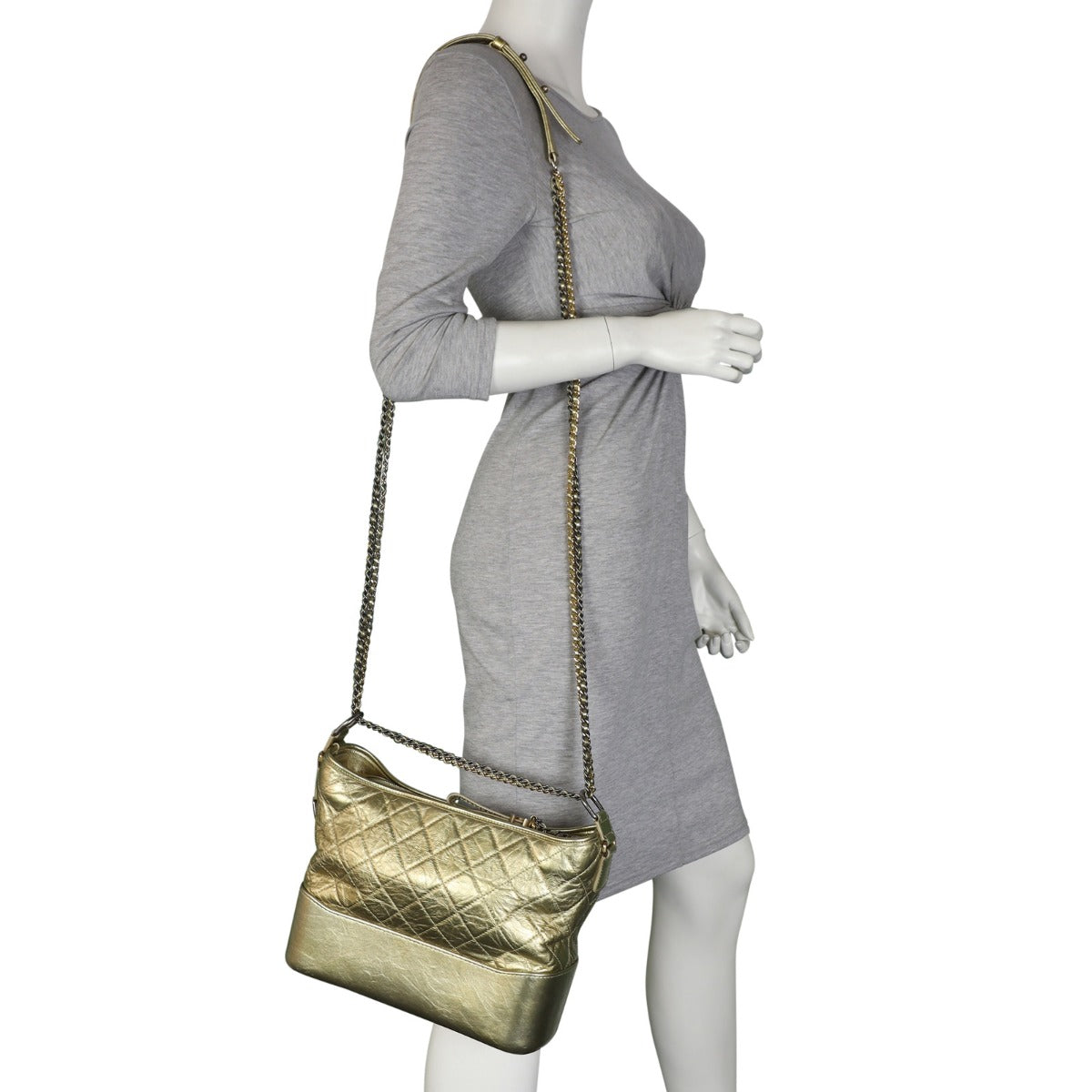Chanel Gabrielle Hobo Large | Gold