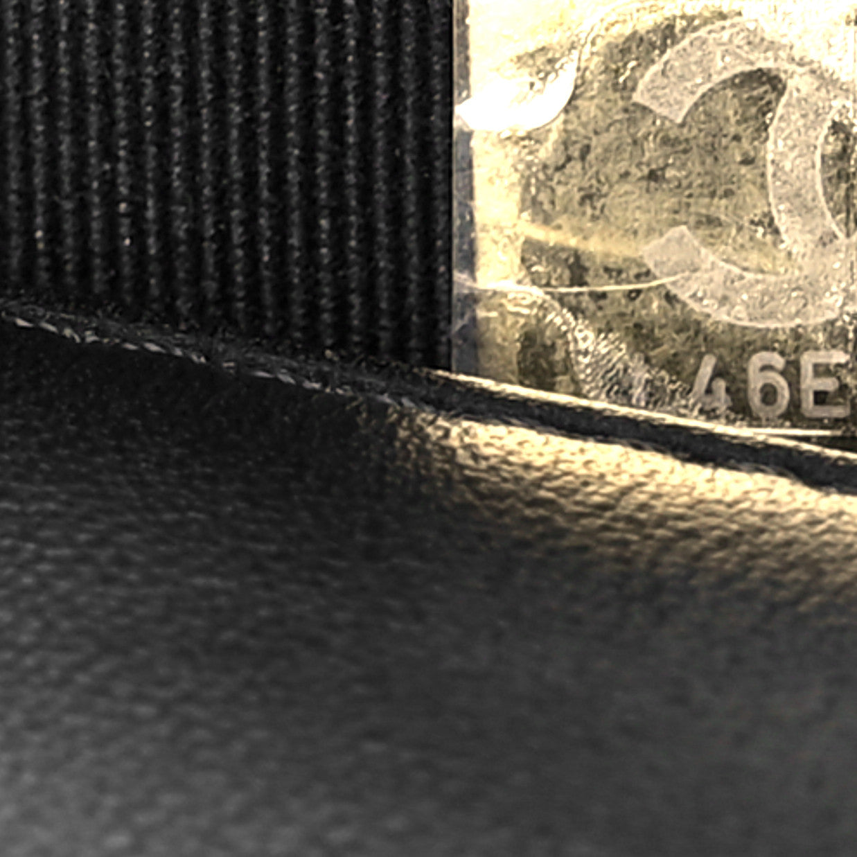 Lambskin Quilted Mini CC Funky Town Flap Black