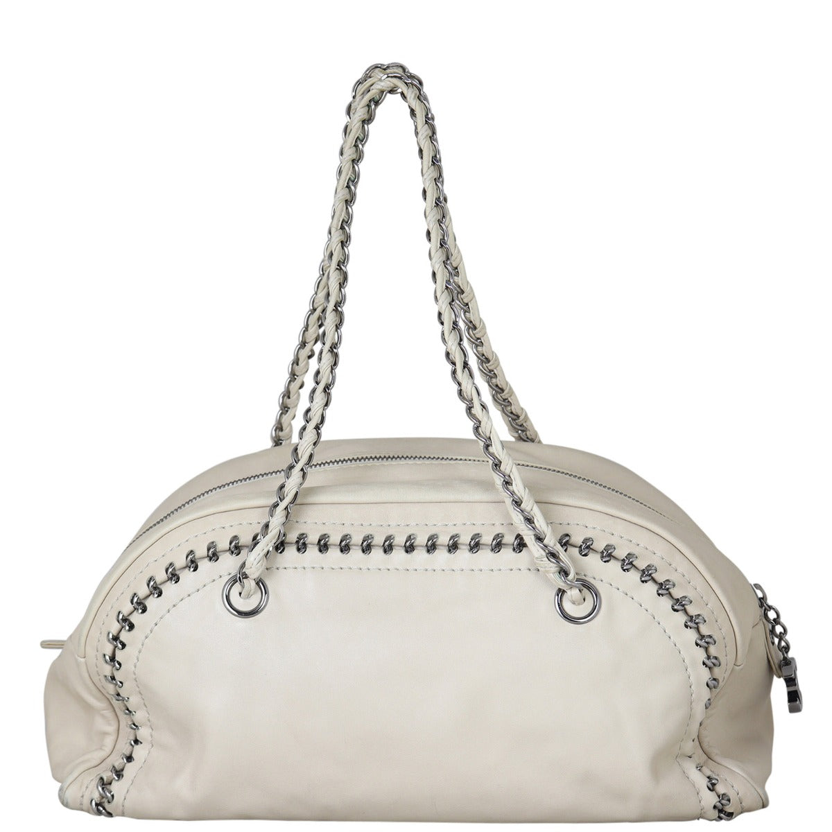 Chanel Luxe Ligne Bowler | Cream