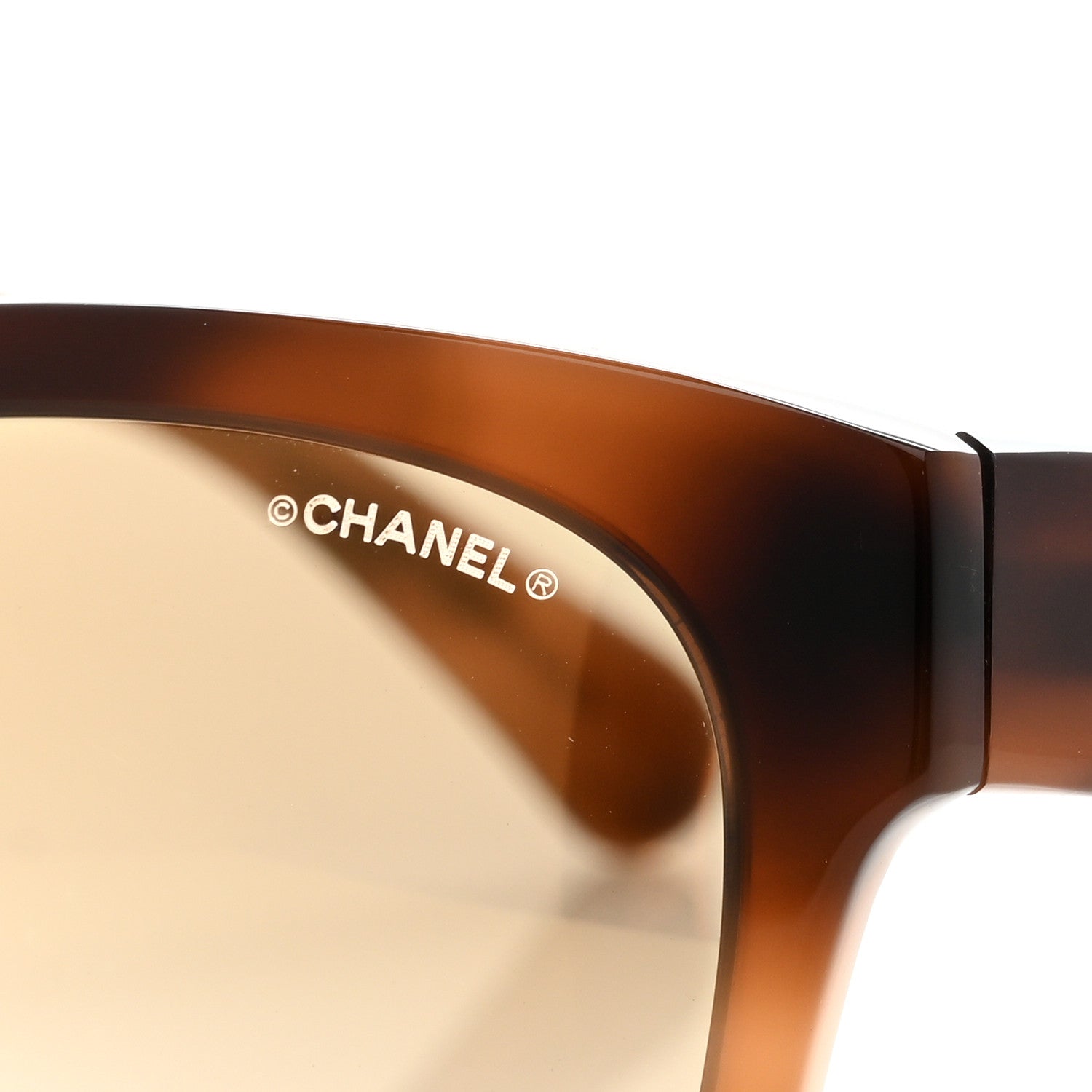 Acetate Mirrored Runway Square Sunglasses 5380-A Dark Tortoise