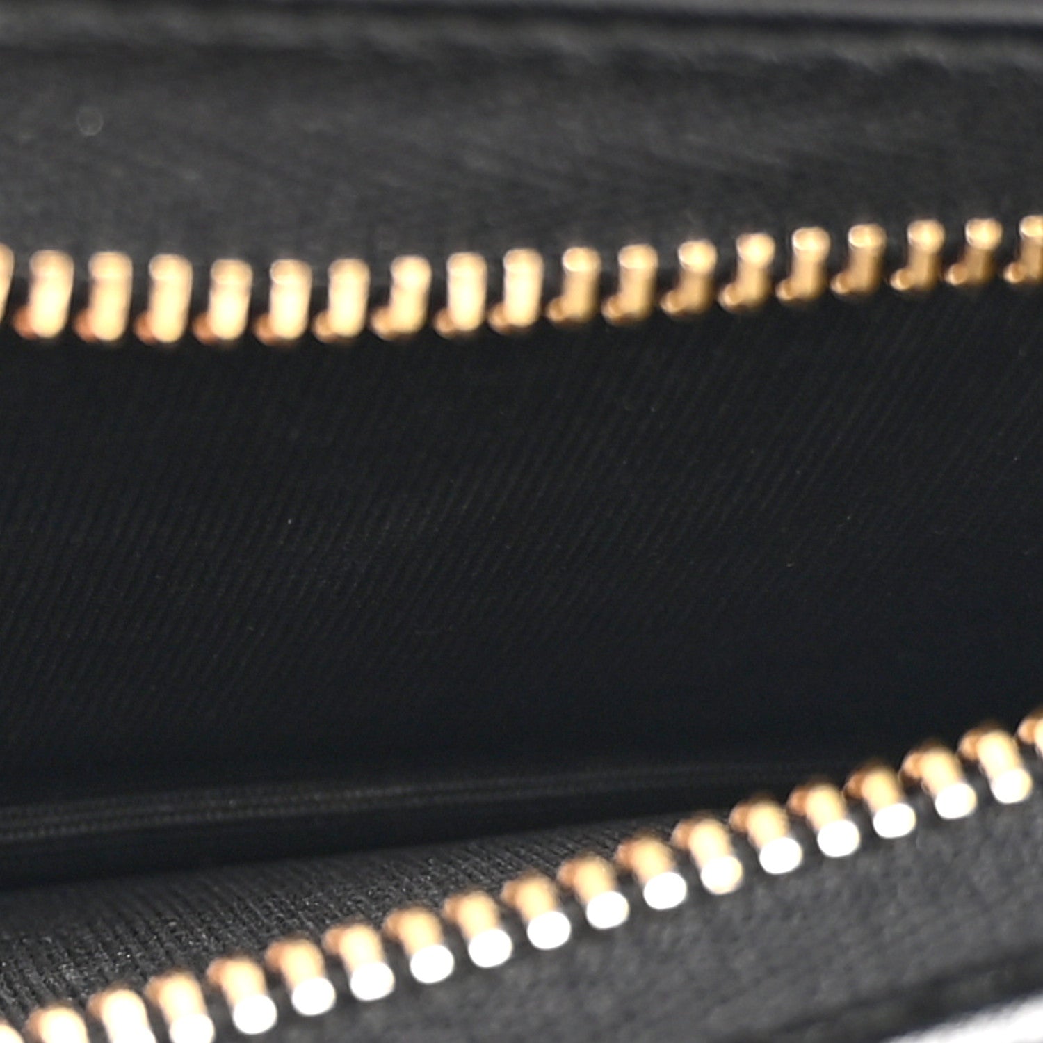 Calfskin Diagonal Striped Zumi Chain Card Case Wallet Black Beige