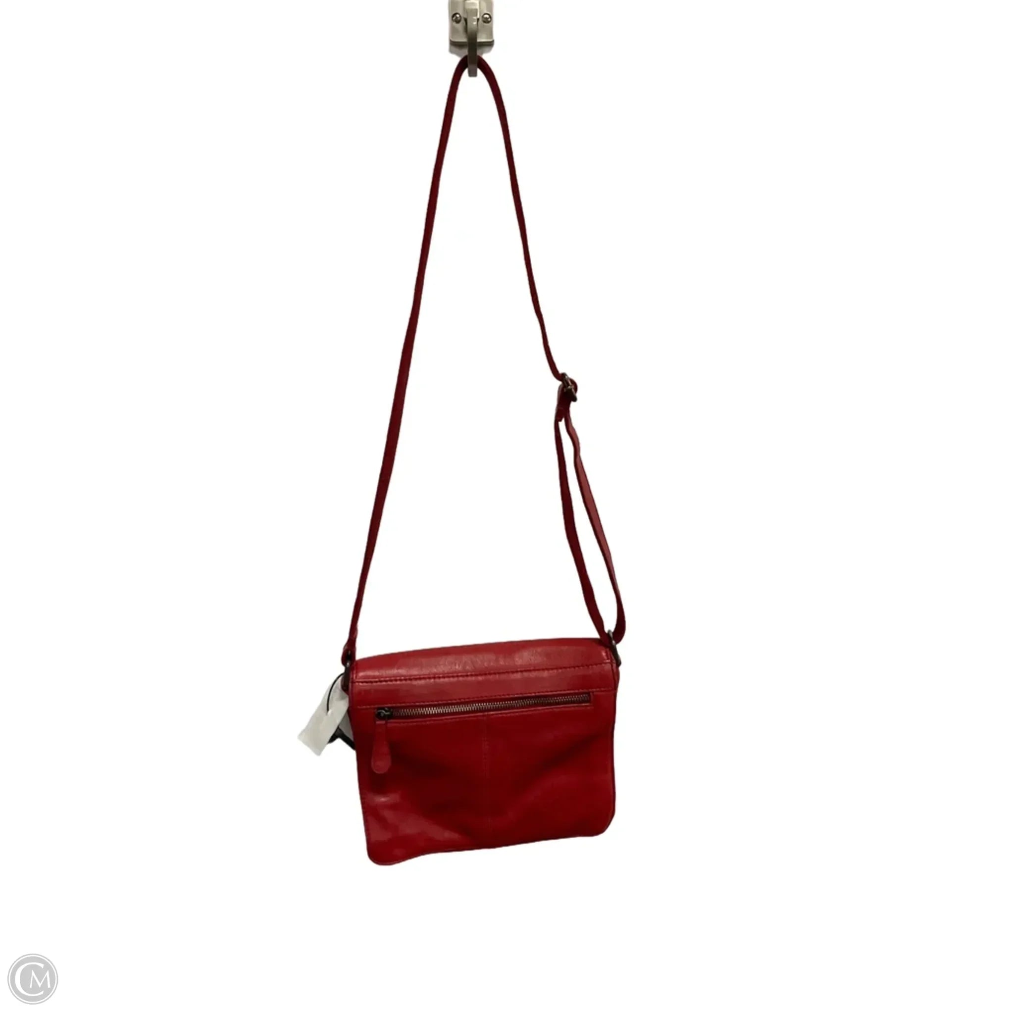 Crossbody Leather By Cmc, Size: Medium