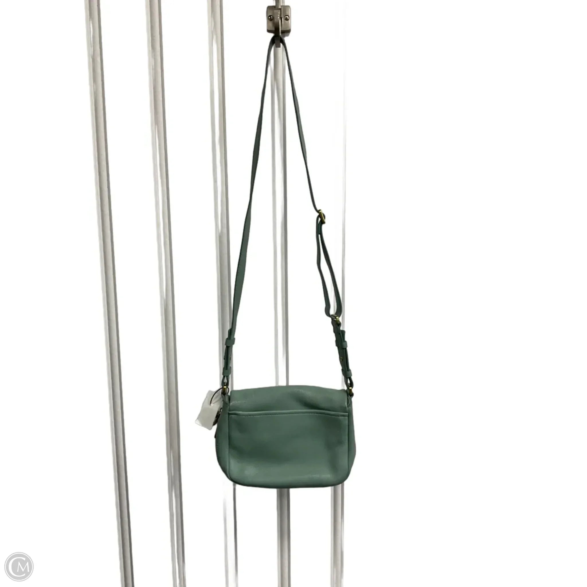 Crossbody Leather By Fossil, Size: Small