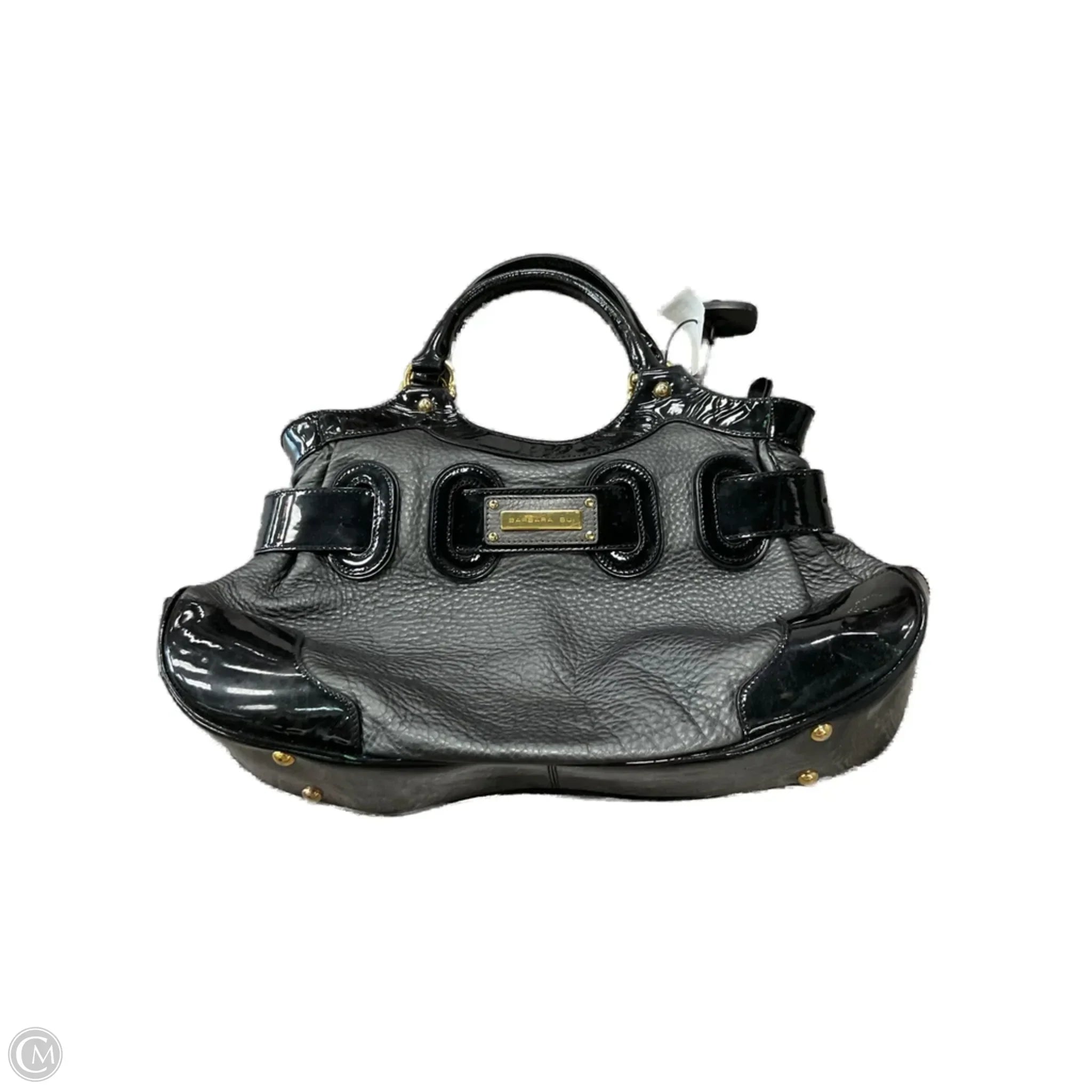 Handbag Leather By Cma, Size: Medium