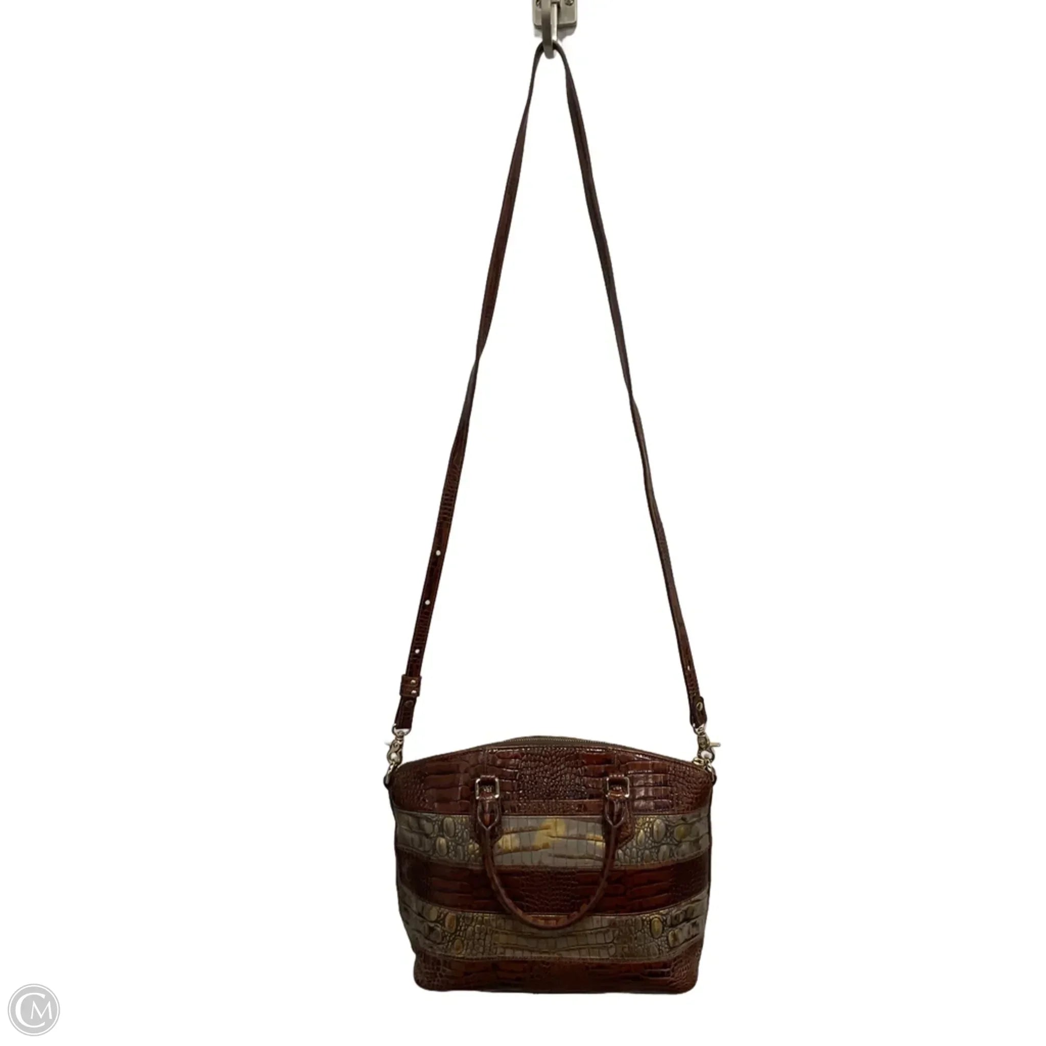 Handbag Designer By Brahmin, Size: Medium