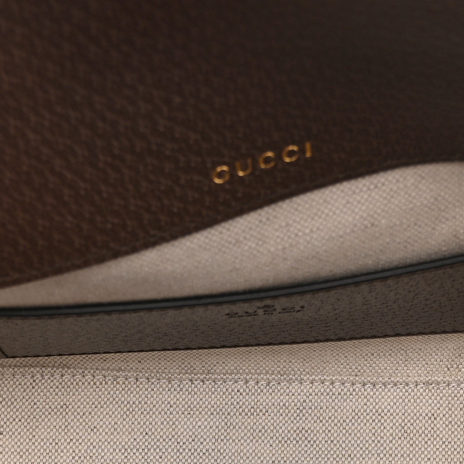 Monogram Jumbo GG Textured Dollar Calfskin Web Mini Horsebit 1955 Shoulder Bag Camel Ebony New Acero