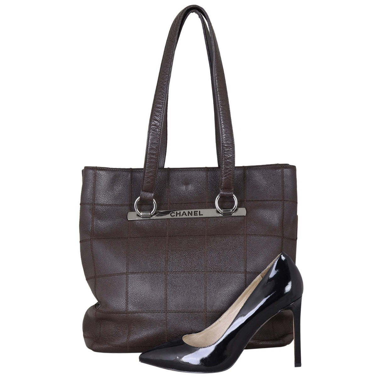 Chanel Square Stitch Tote